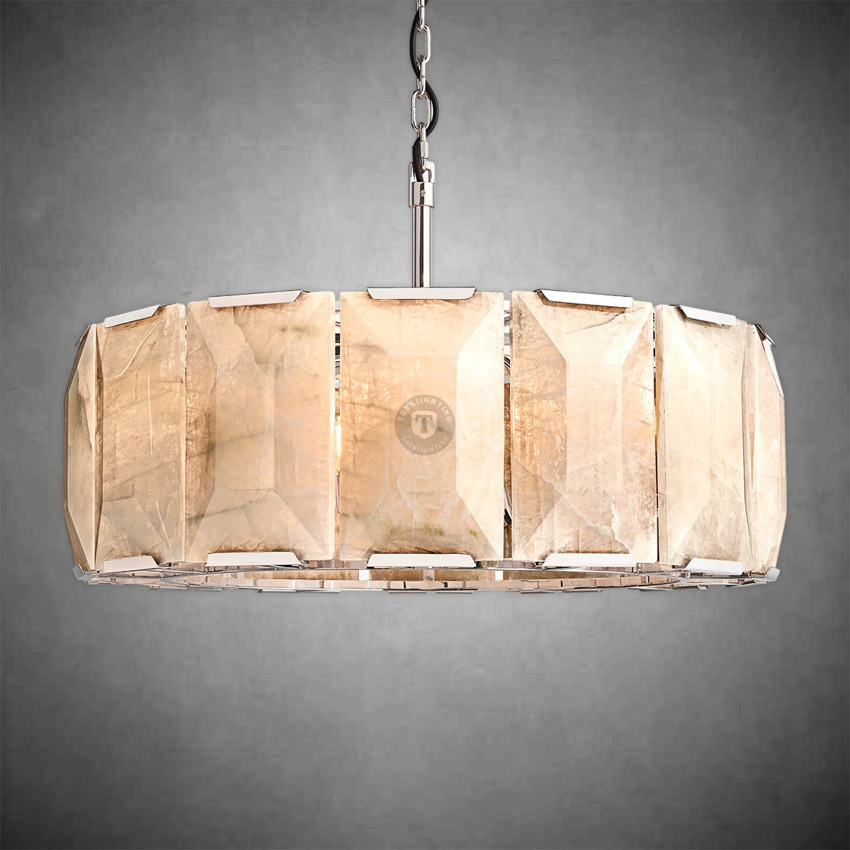 Harley Calcite Round Chandelier