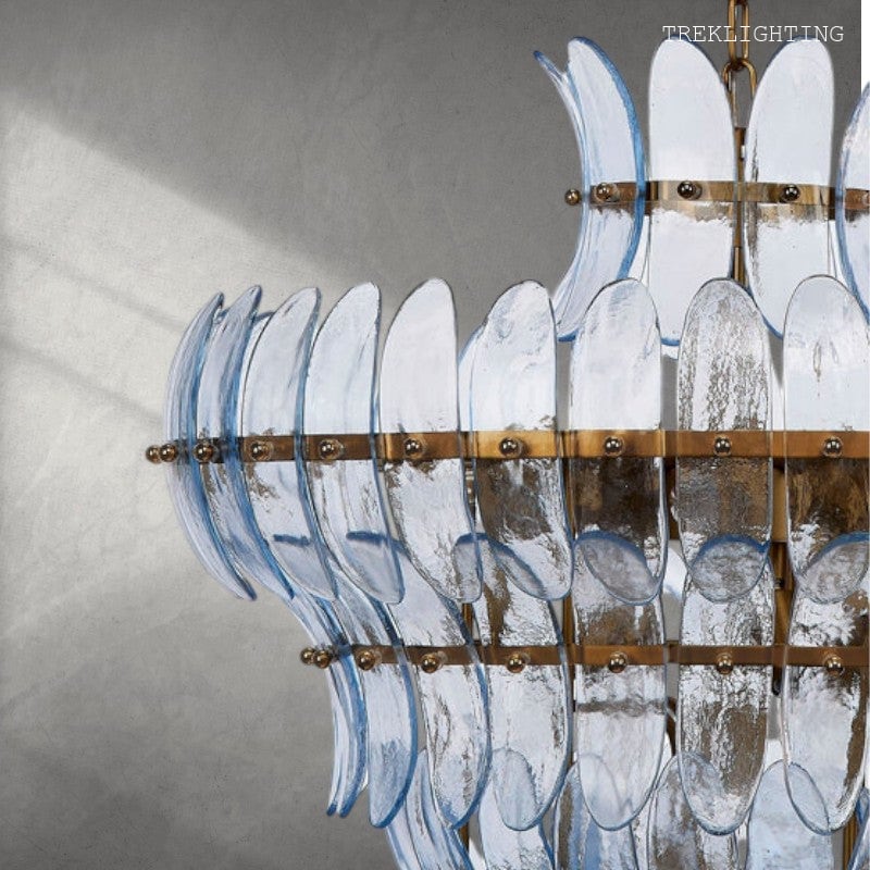 Arcade 10-Light Blown Glass Chandelier