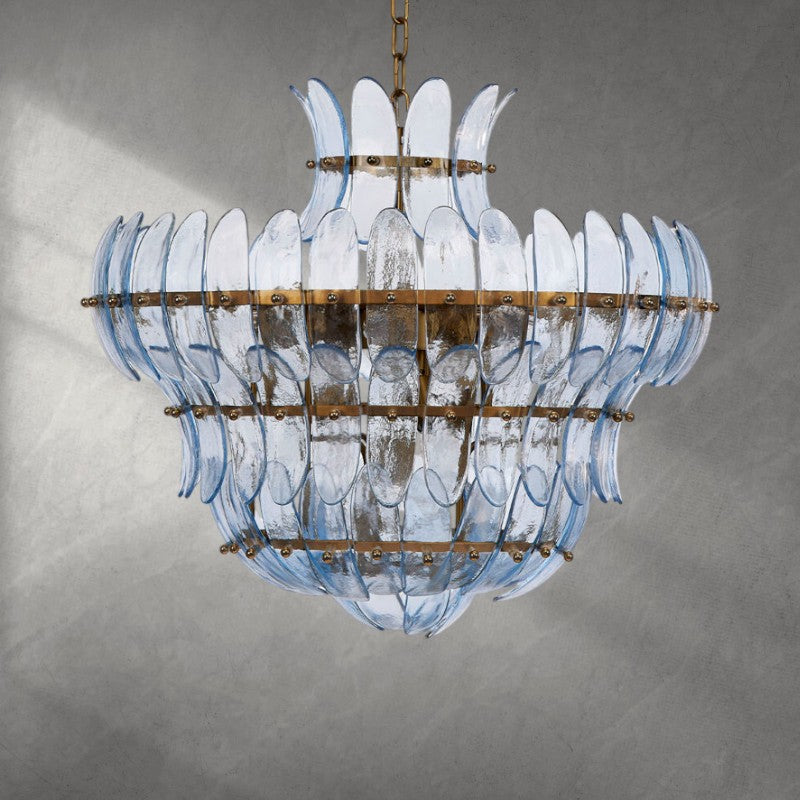 Arcade 10-Light Blown Glass Chandelier