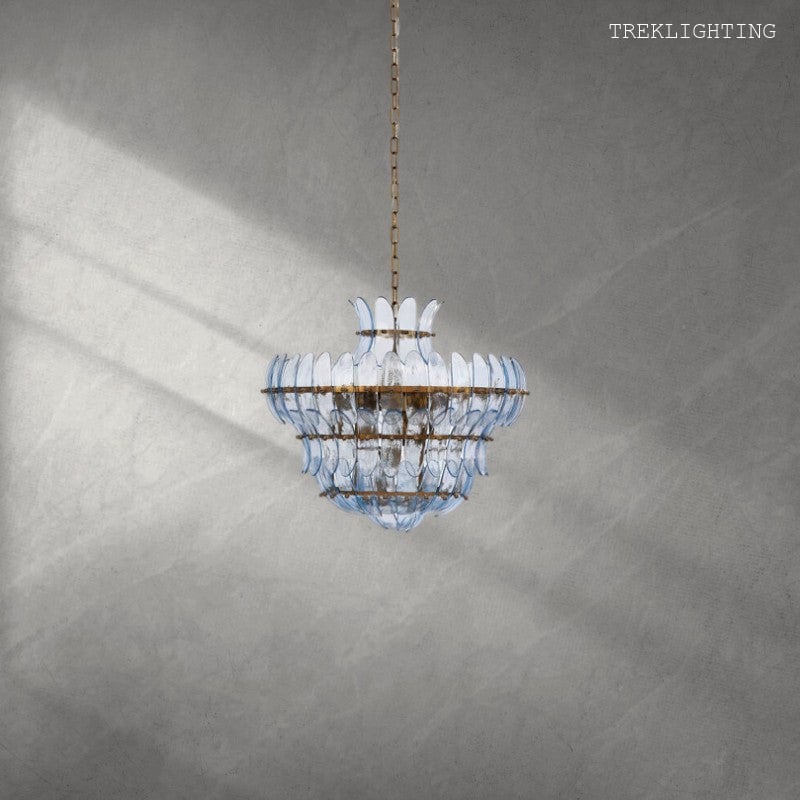 Arcade 10-Light Blown Glass Chandelier
