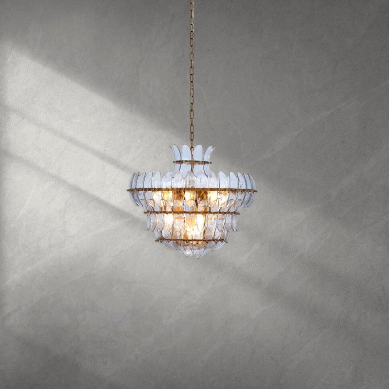 Arcade 10-Light Blown Glass Chandelier