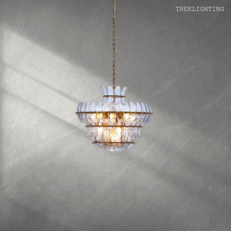 Arcade 10-Light Blown Glass Chandelier