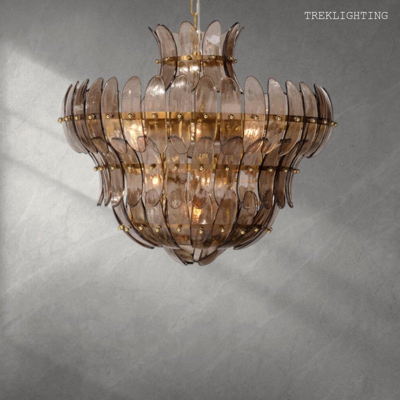 Arcade 10-Light Blown Glass Chandelier