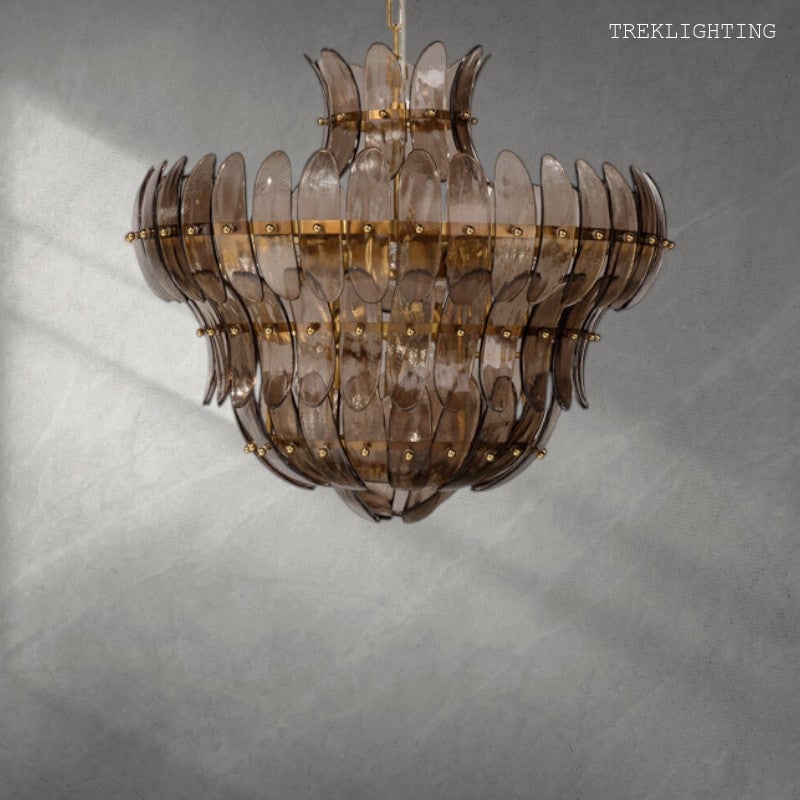 Arcade 10-Light Blown Glass Chandelier