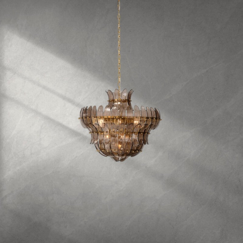 Arcade 10-Light Blown Glass Chandelier