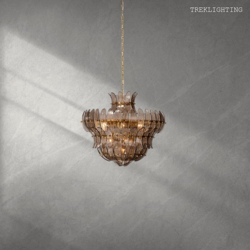 Arcade 10-Light Blown Glass Chandelier