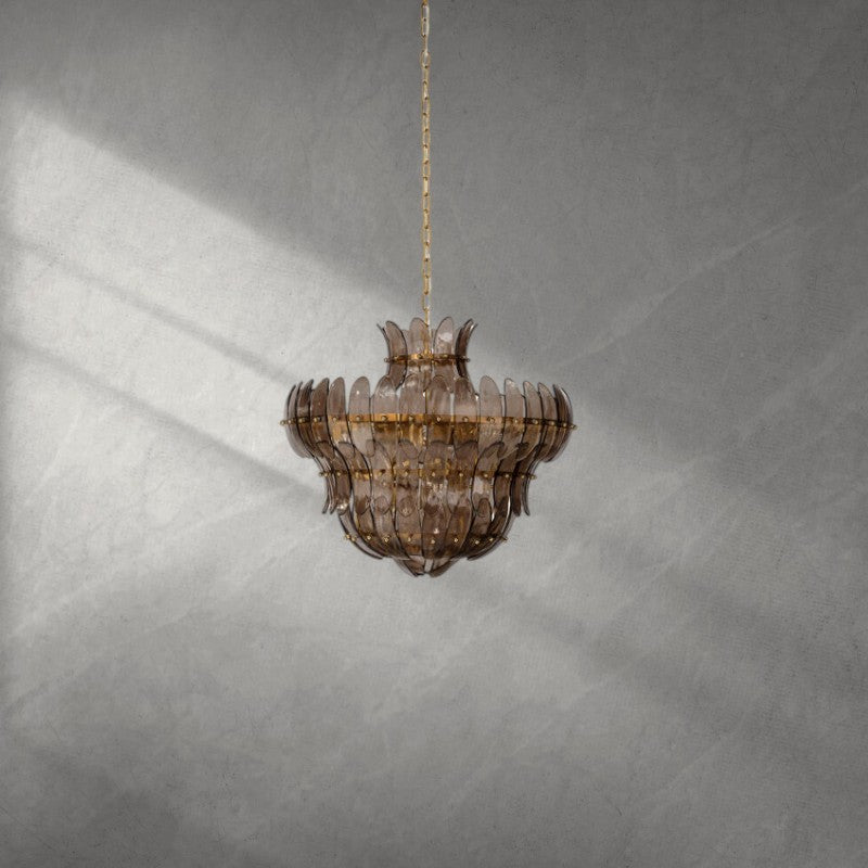 Arcade 10-Light Blown Glass Chandelier