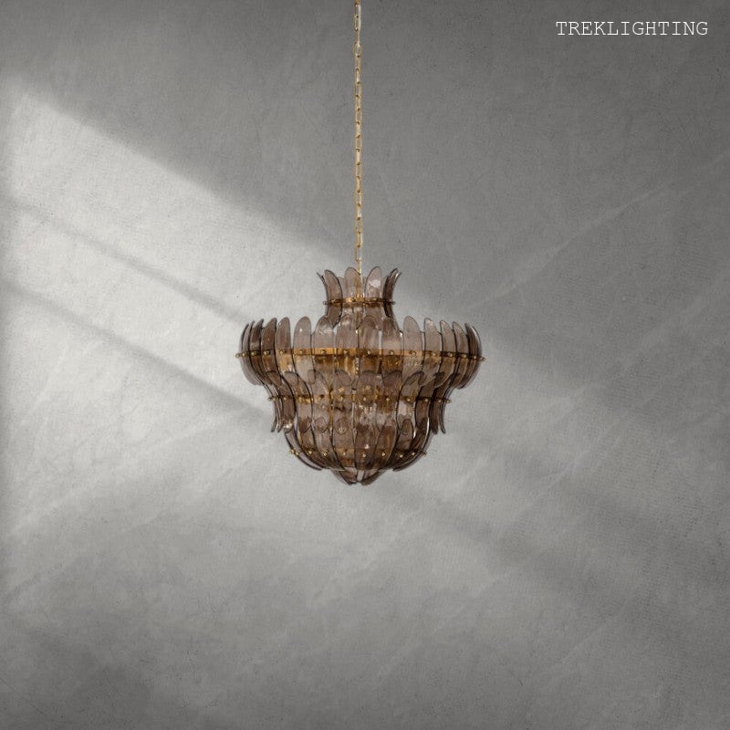 Arcade 10-Light Blown Glass Chandelier