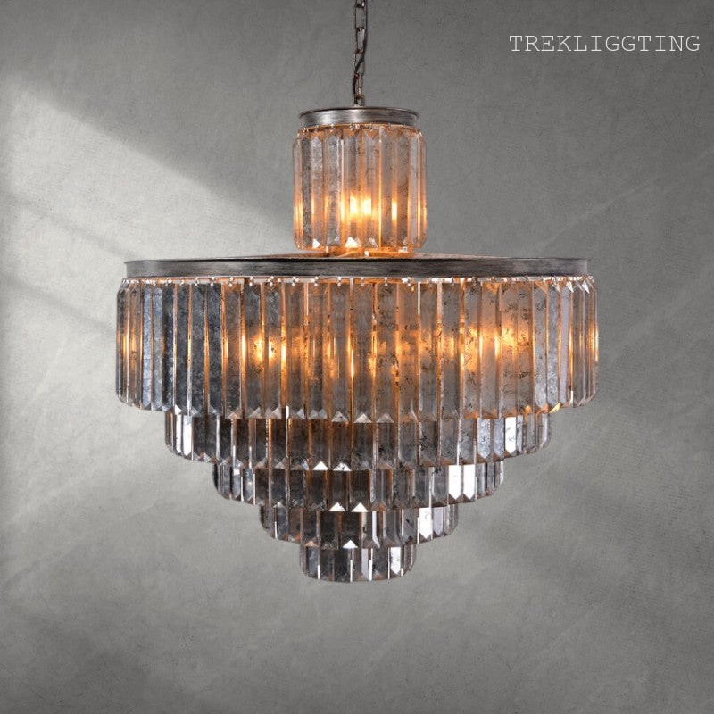 Antonio 22-Light Glass Chandelier