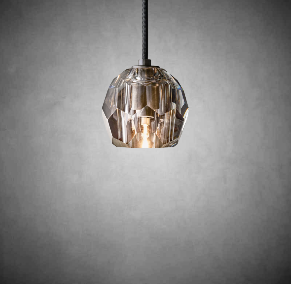 Boulo De Cristal Glass Cord Pendant