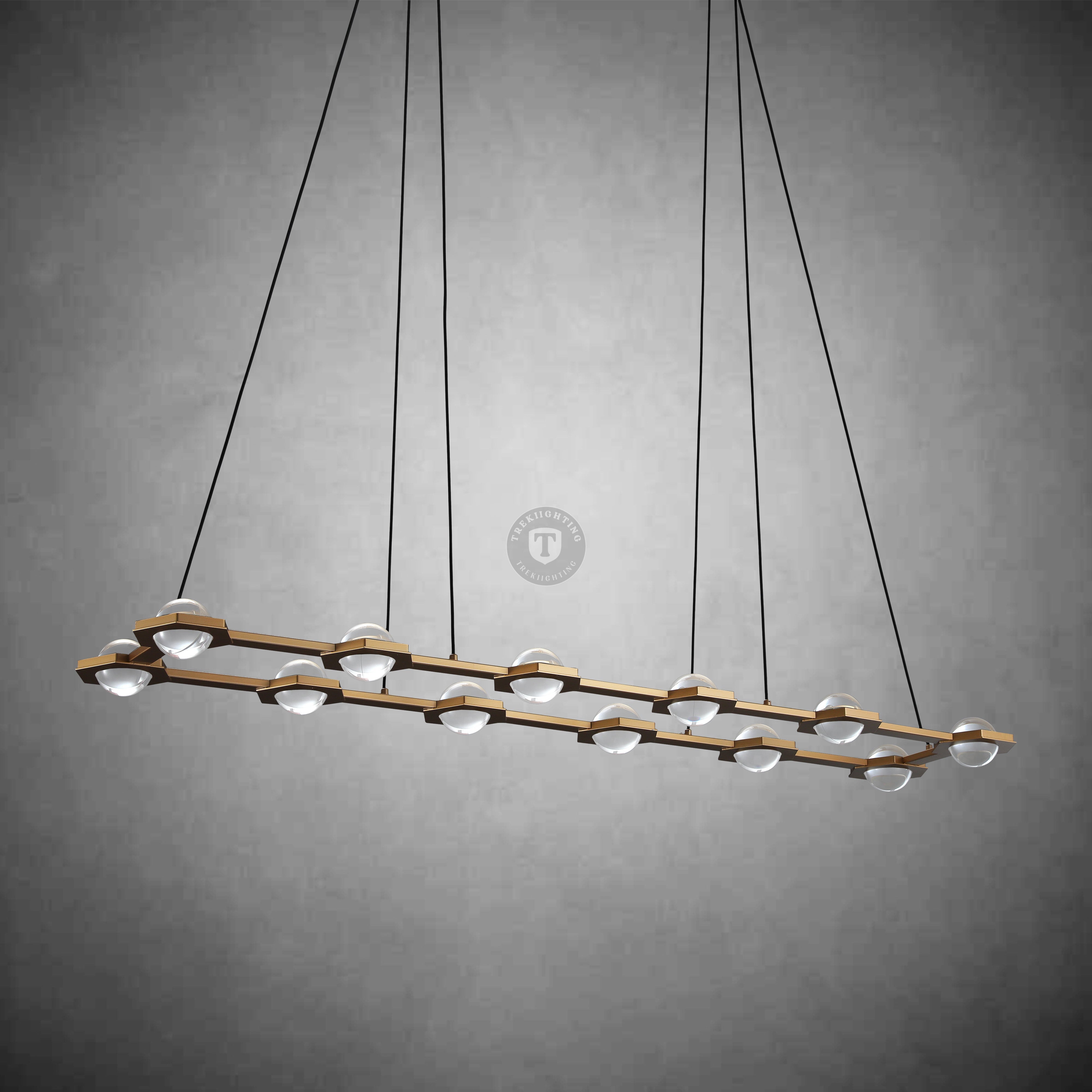 Planet Rectangular Chandelier
