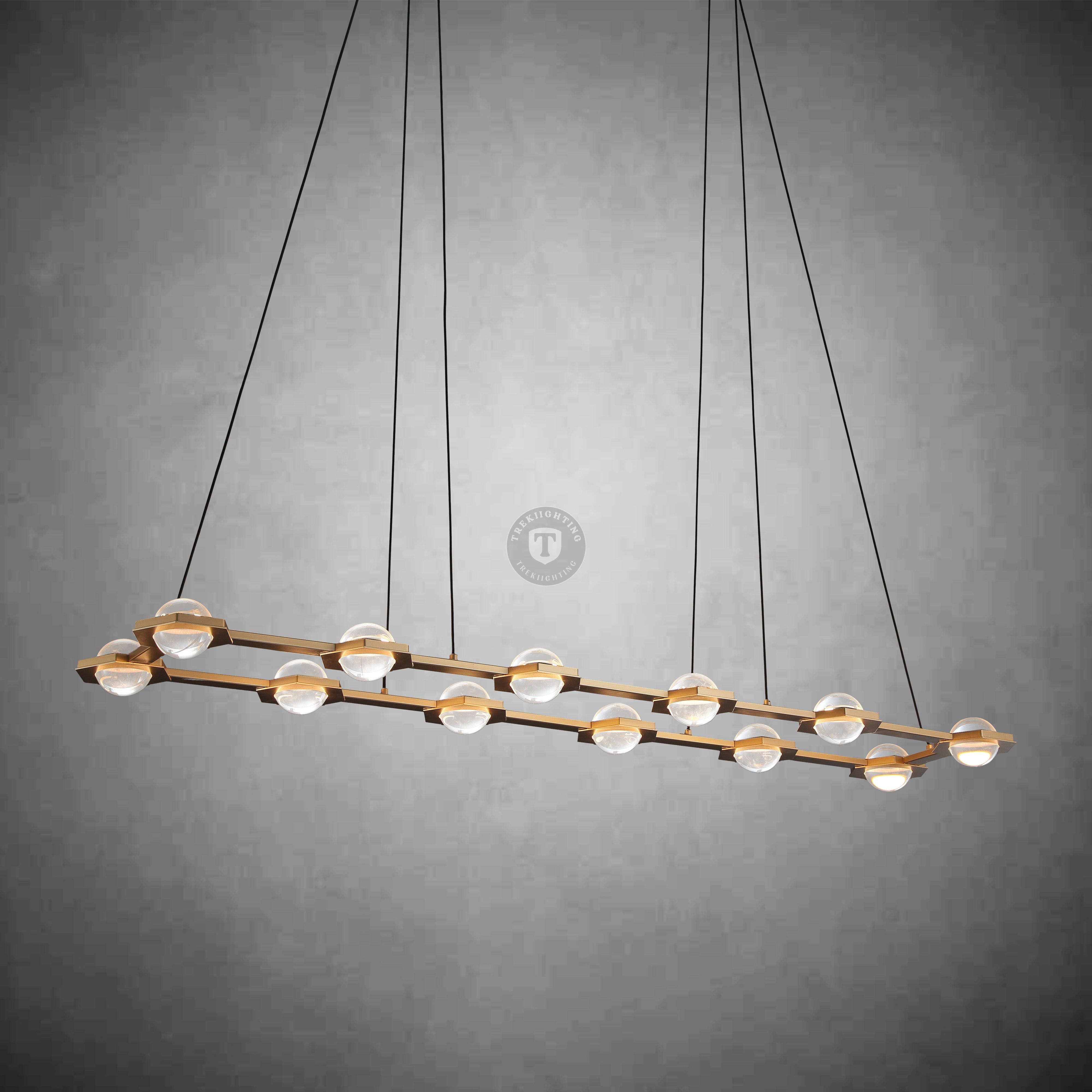 Planet Rectangular Chandelier
