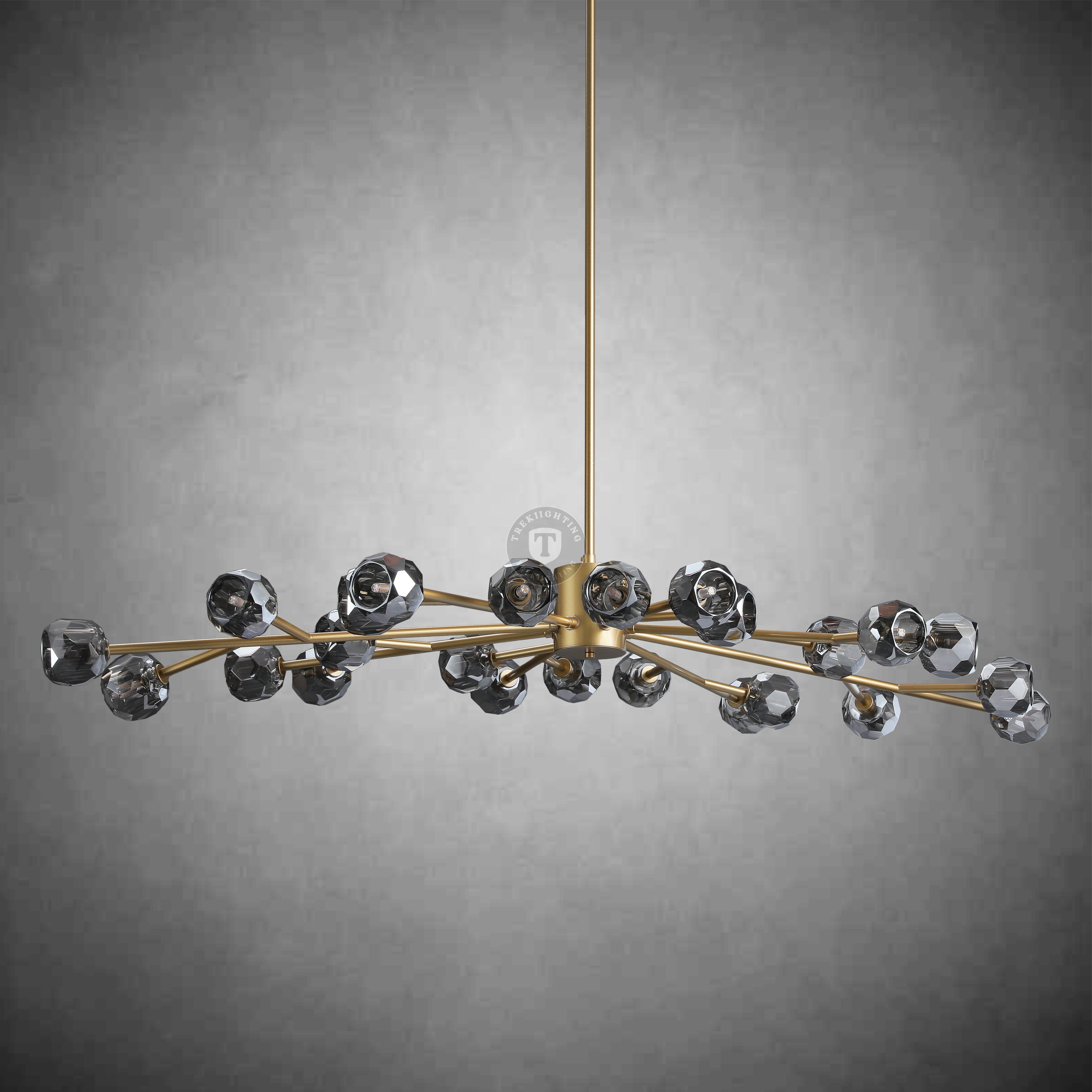 Boulo De Cristal Glass Round Chandelier