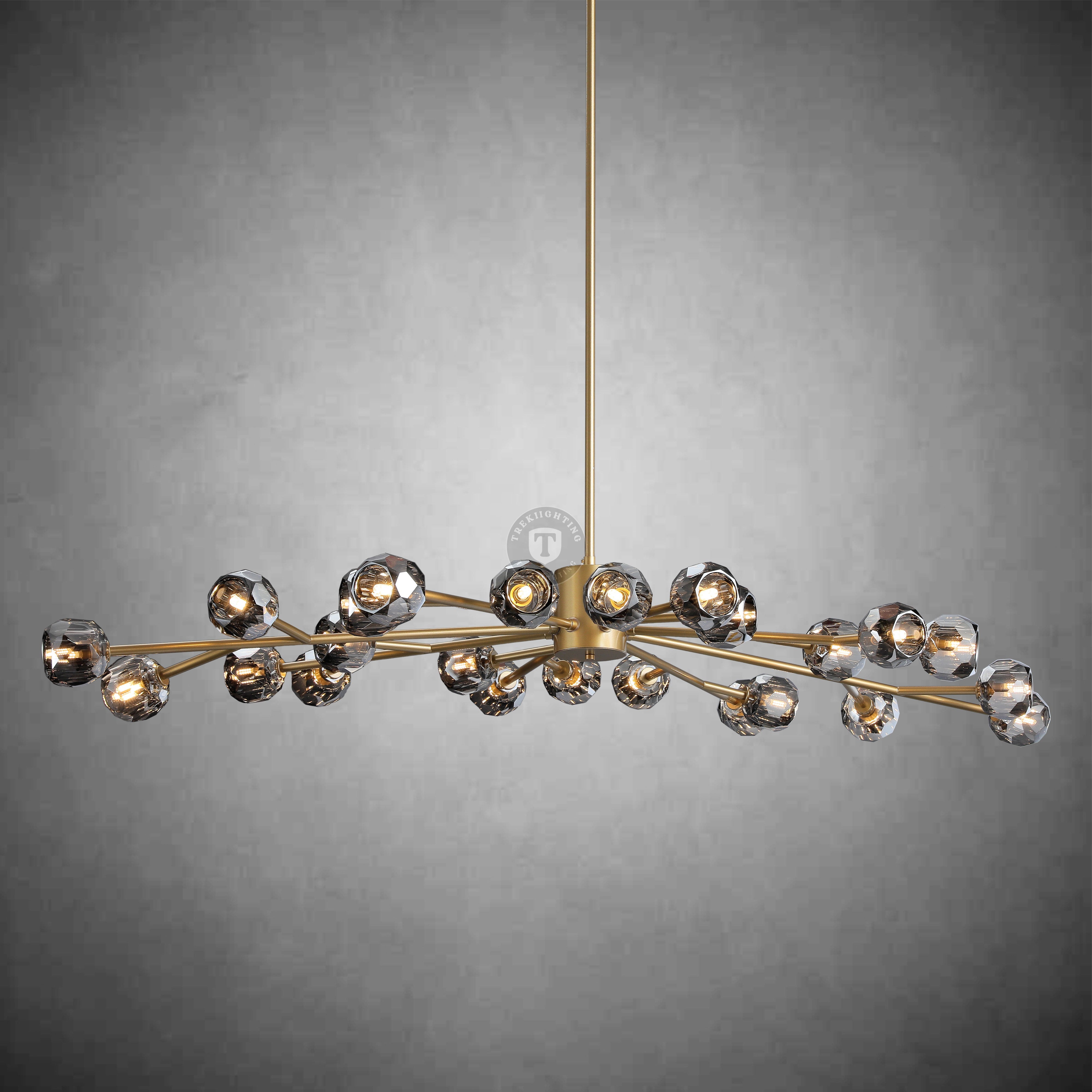 Boulo De Cristal Glass Round Chandelier
