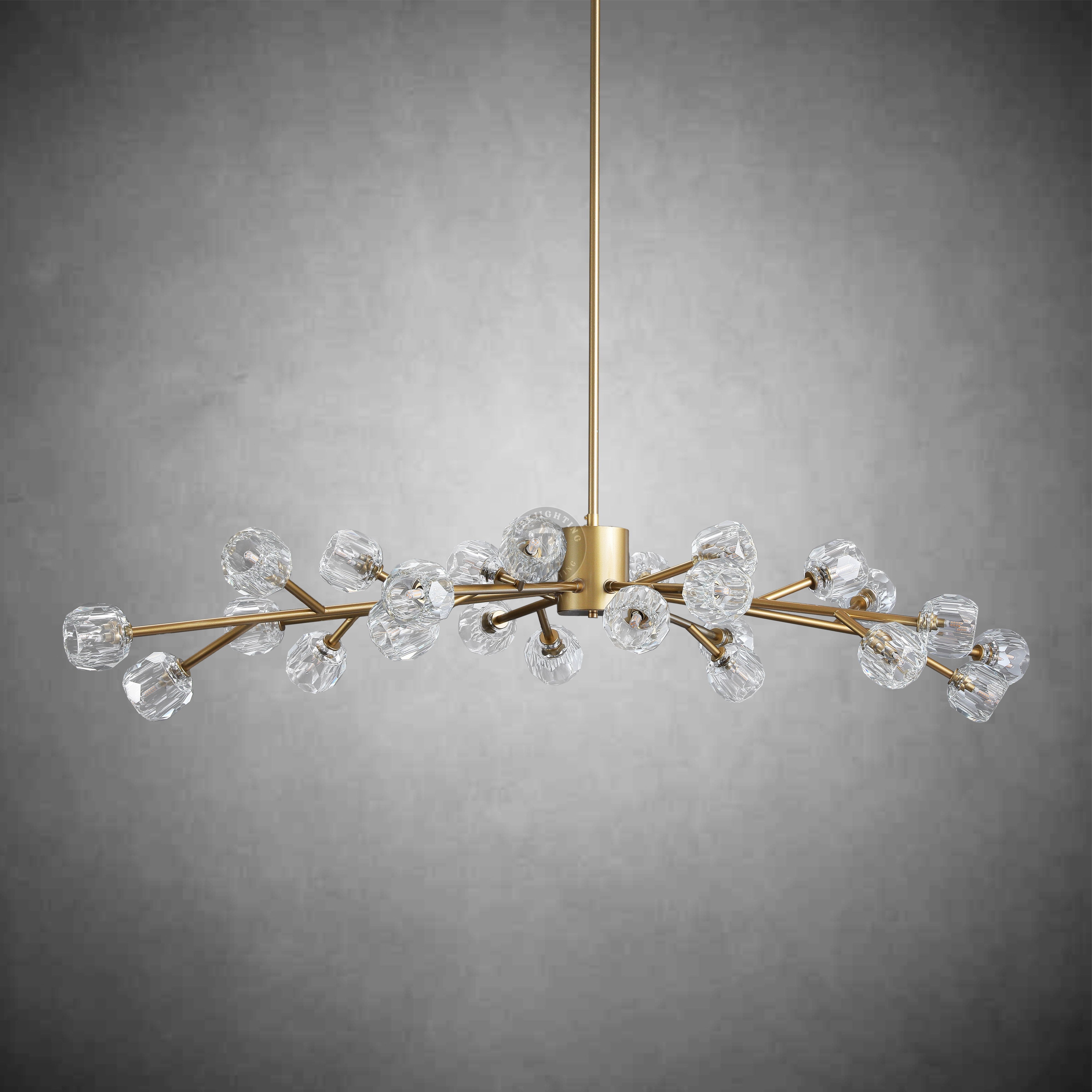 Boulo De Cristal Glass Round Chandelier