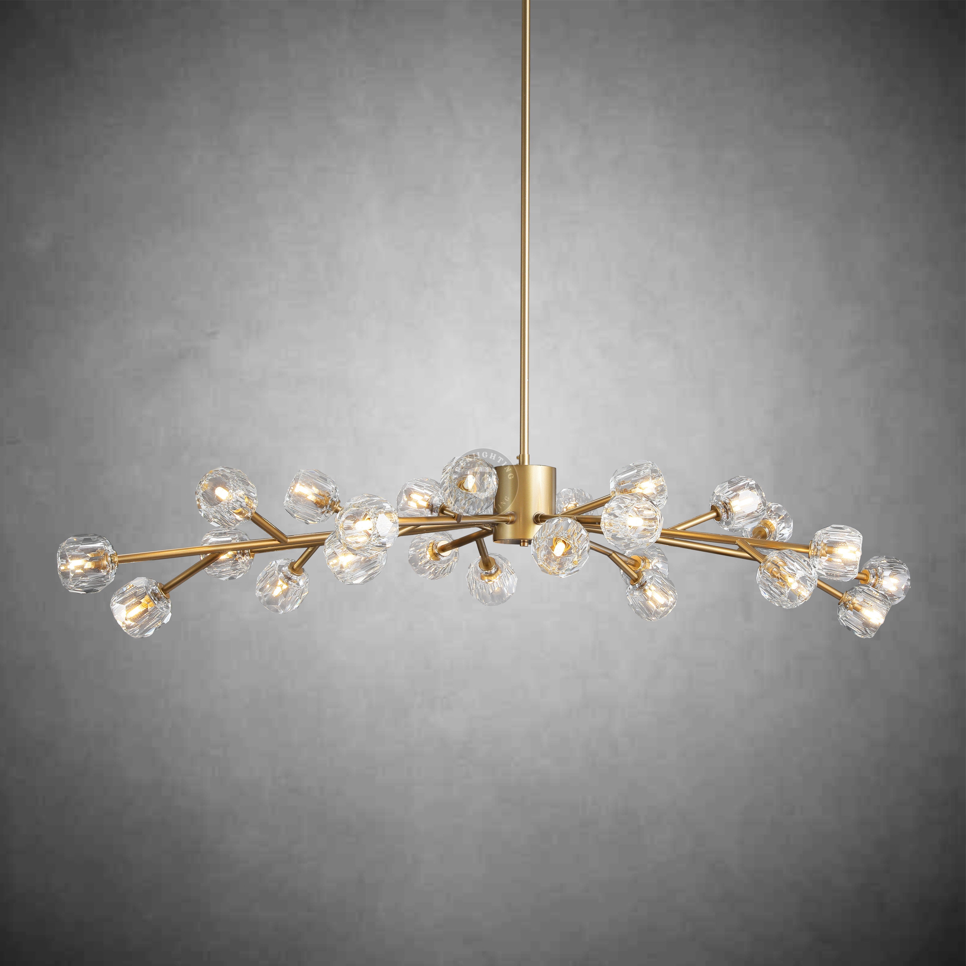 Boulo De Cristal Glass Round Chandelier