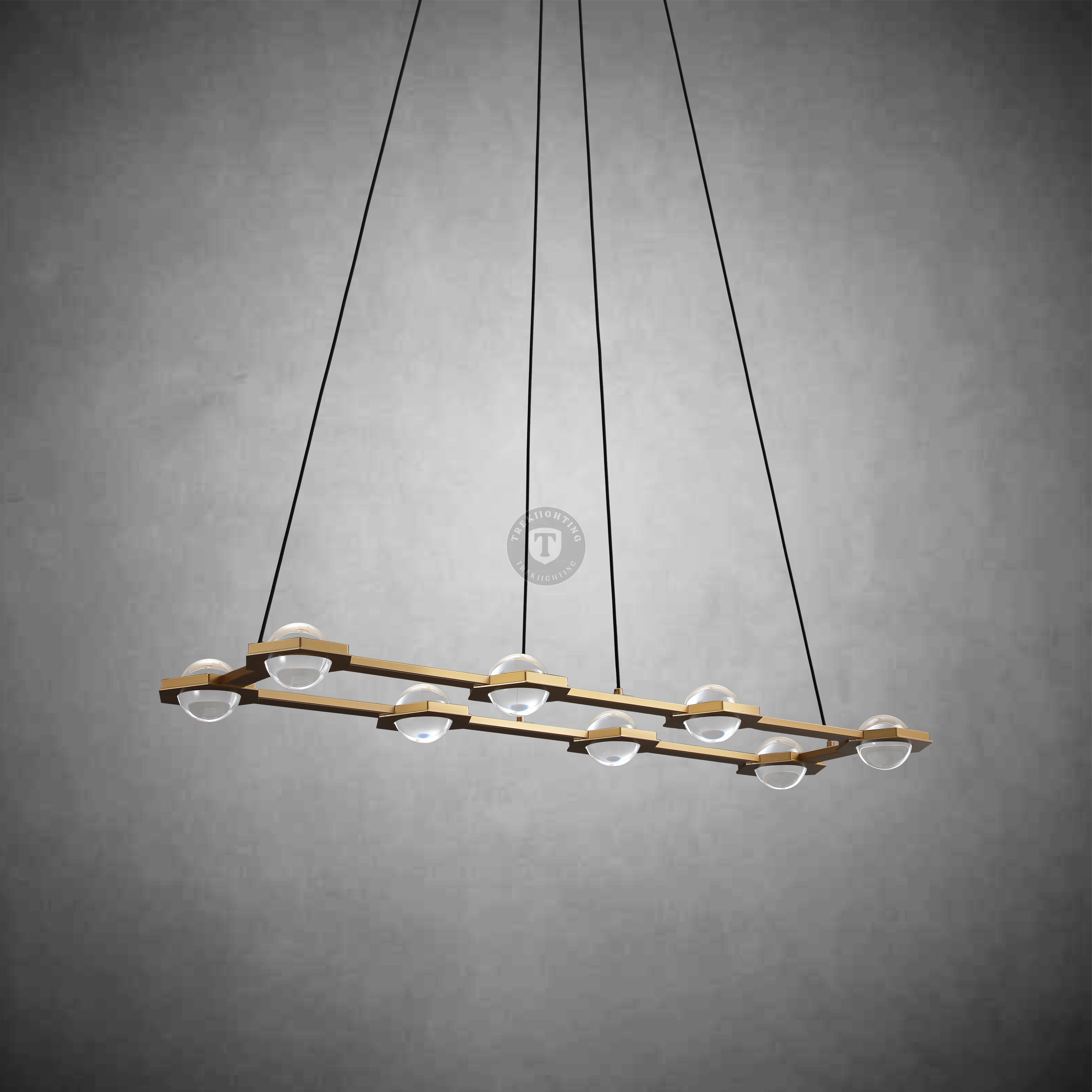 Planet Rectangular Chandelier