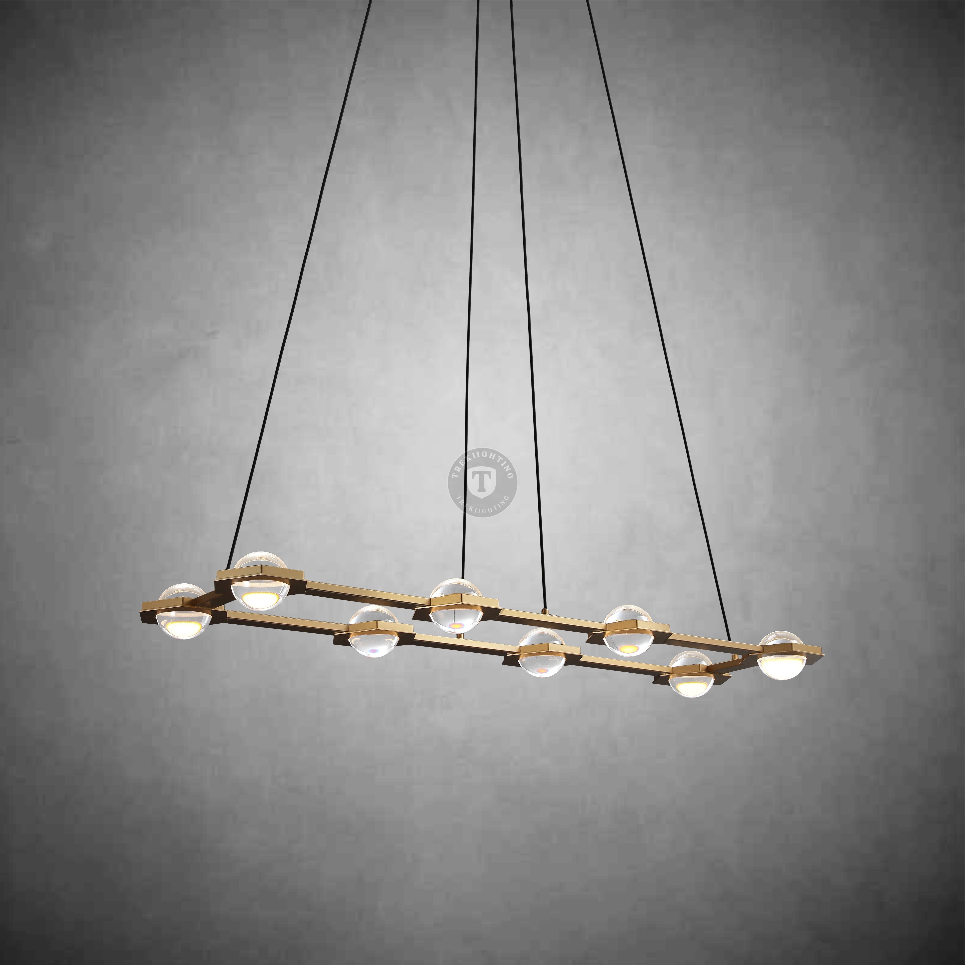 Planet Rectangular Chandelier