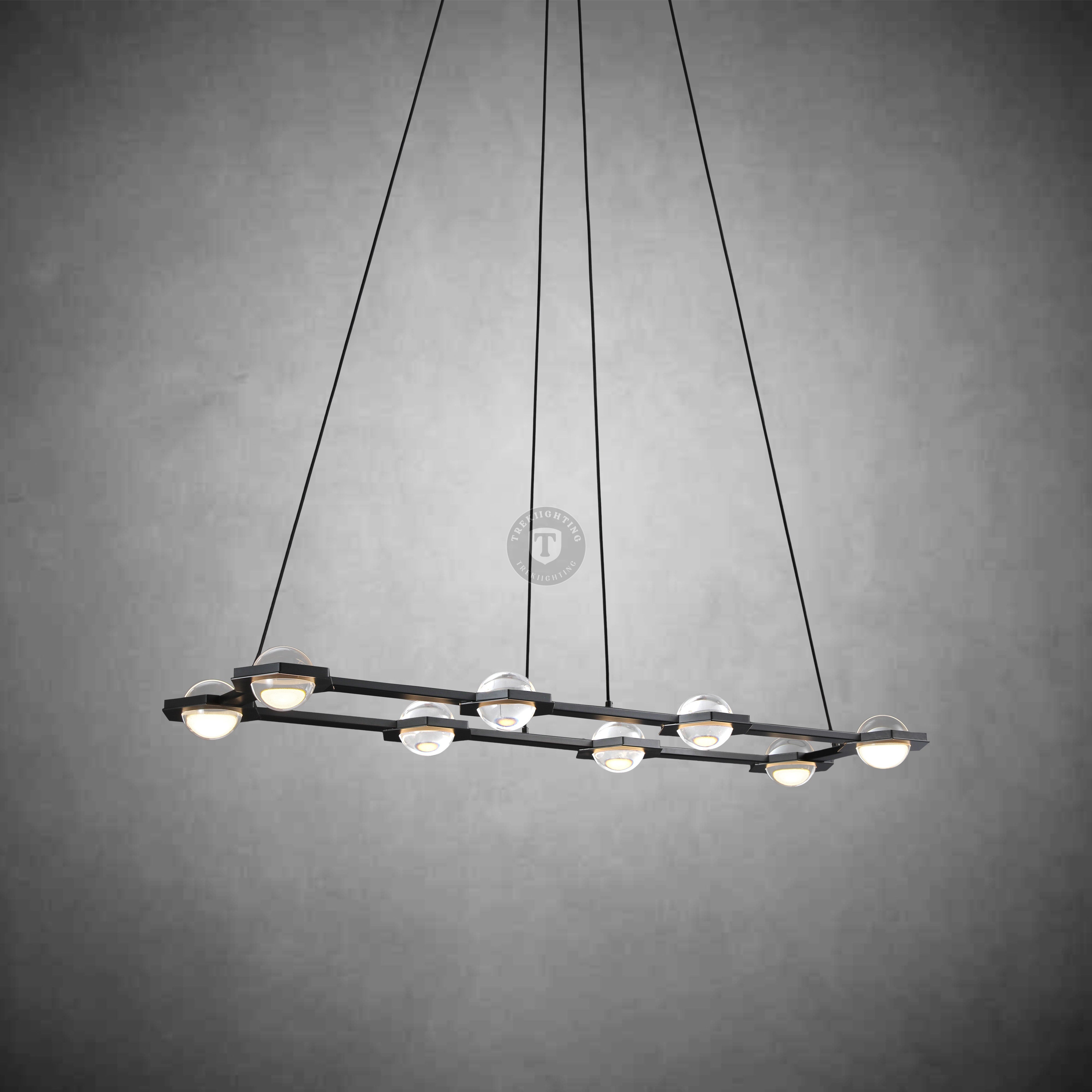 Planet Rectangular Chandelier