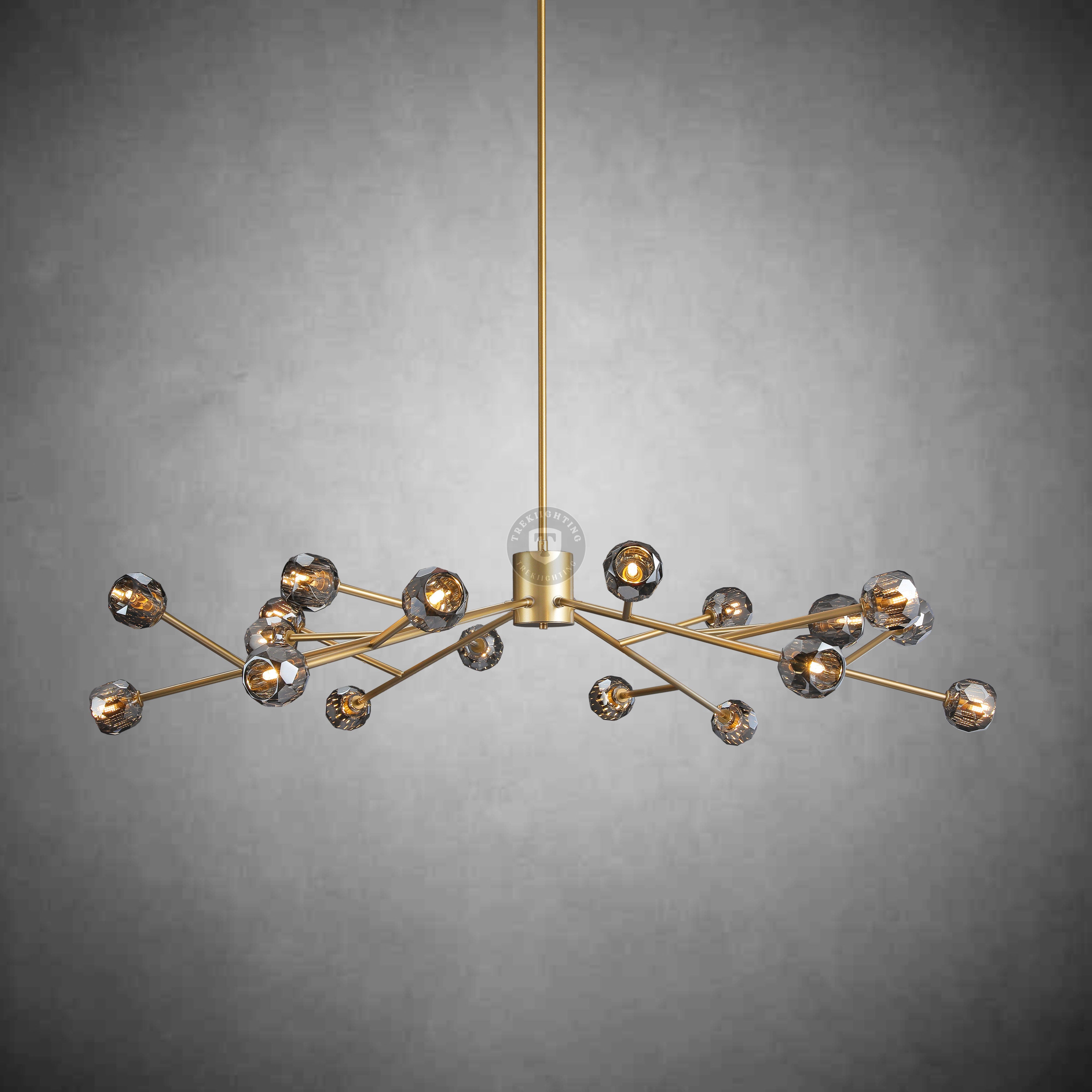 Boulo De Cristal Glass Round Chandelier