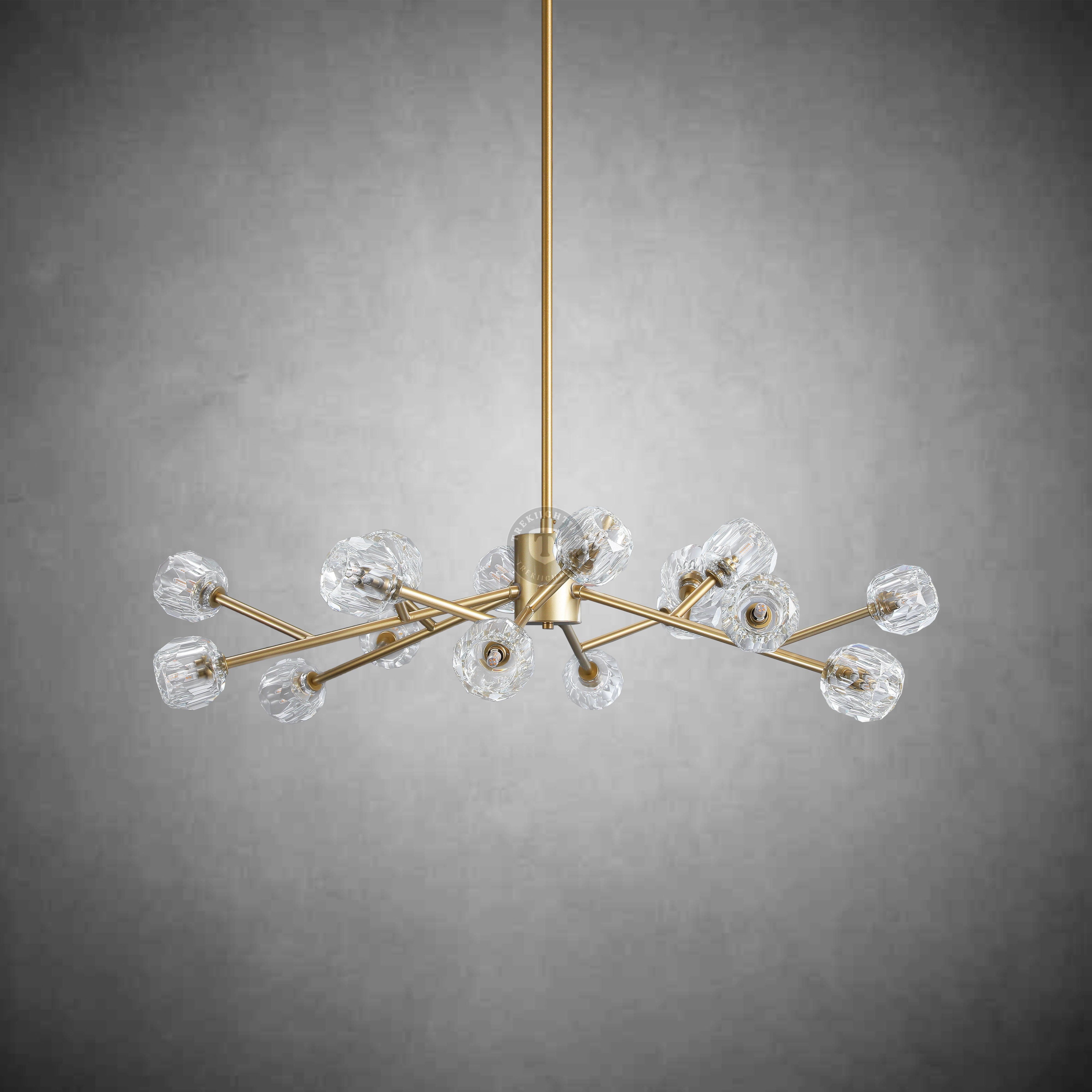 Boulo De Cristal Glass Round Chandelier