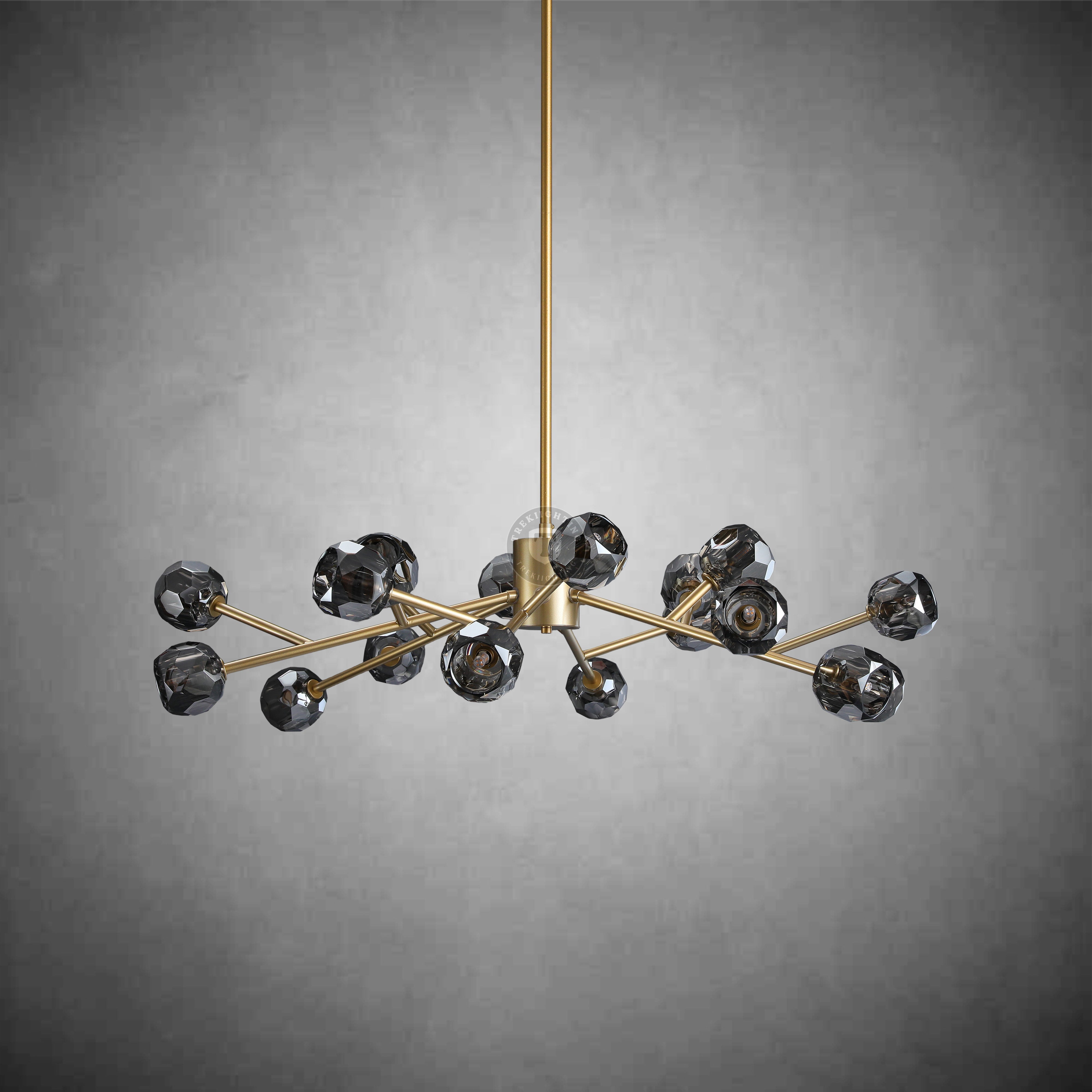 Boulo De Cristal Glass Round Chandelier