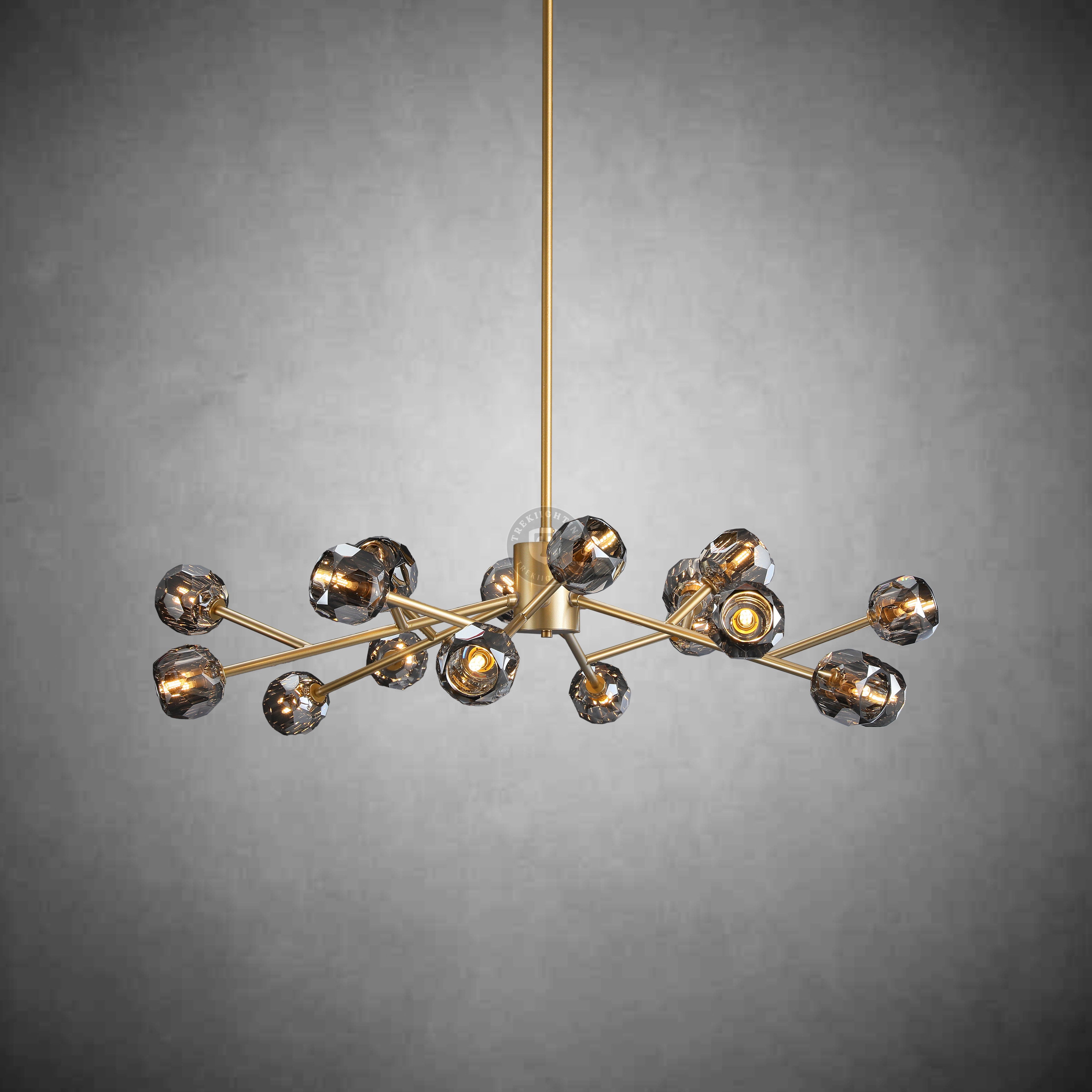Boulo De Cristal Glass Round Chandelier