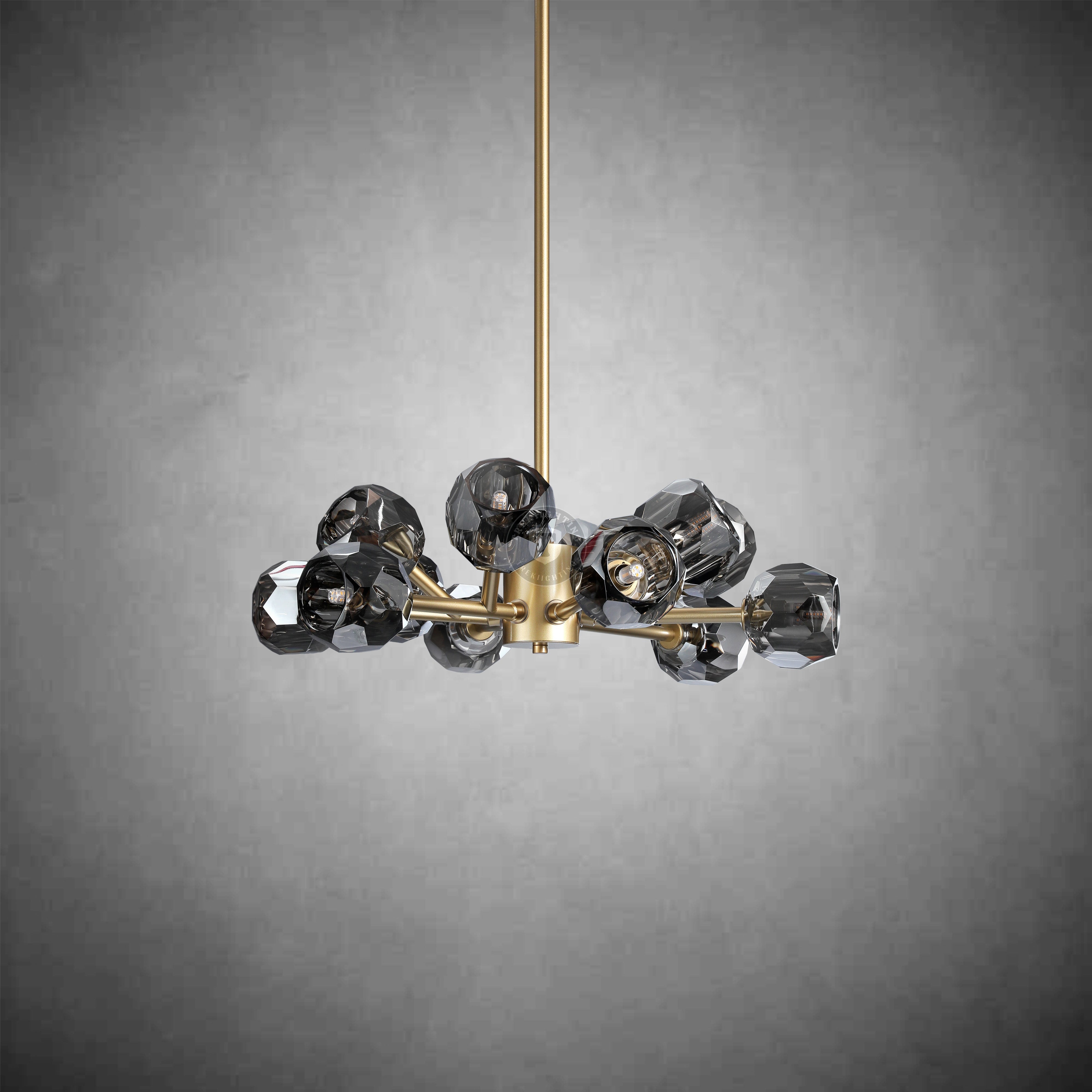 Boulo De Cristal Glass Round Chandelier