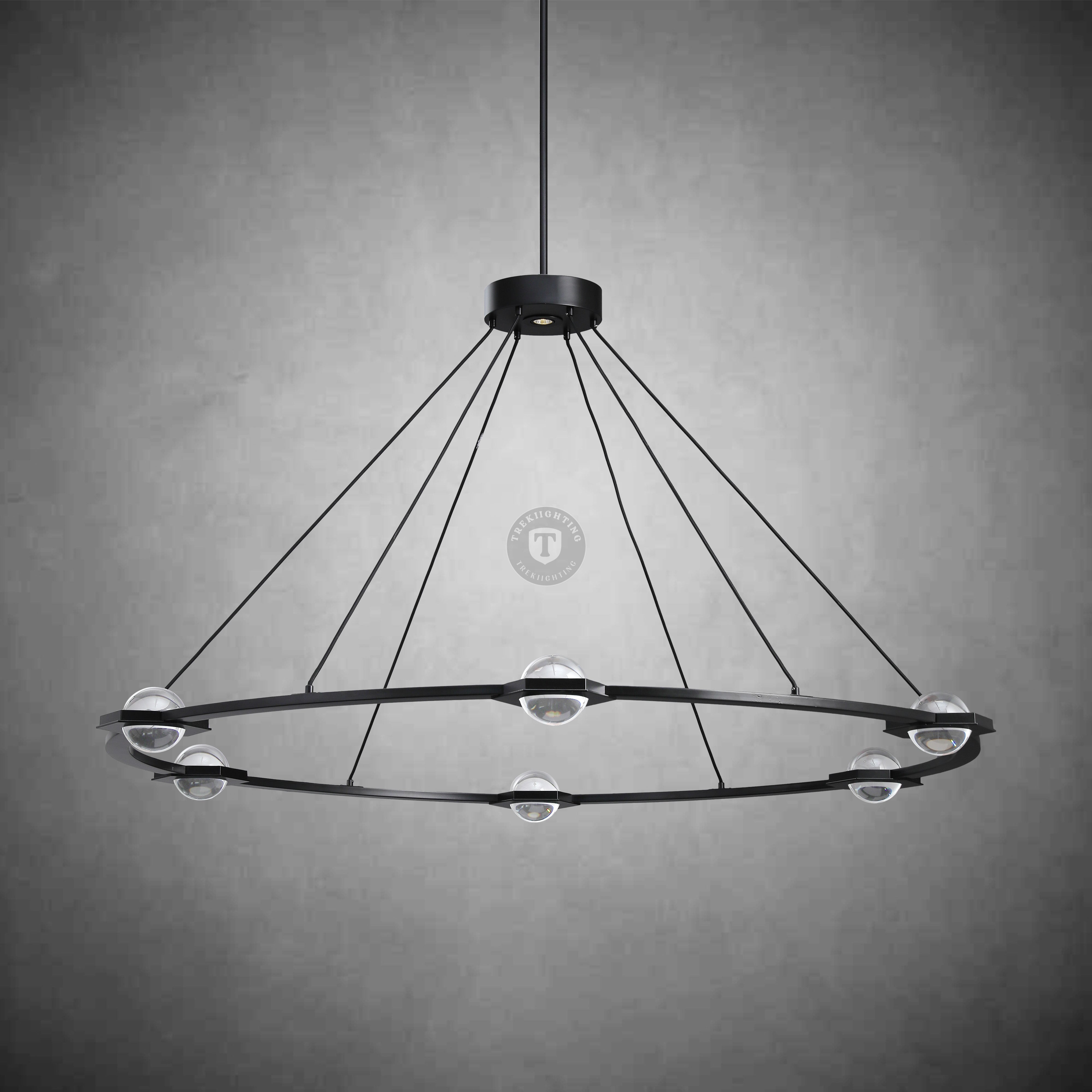 Planet Round Chandelier