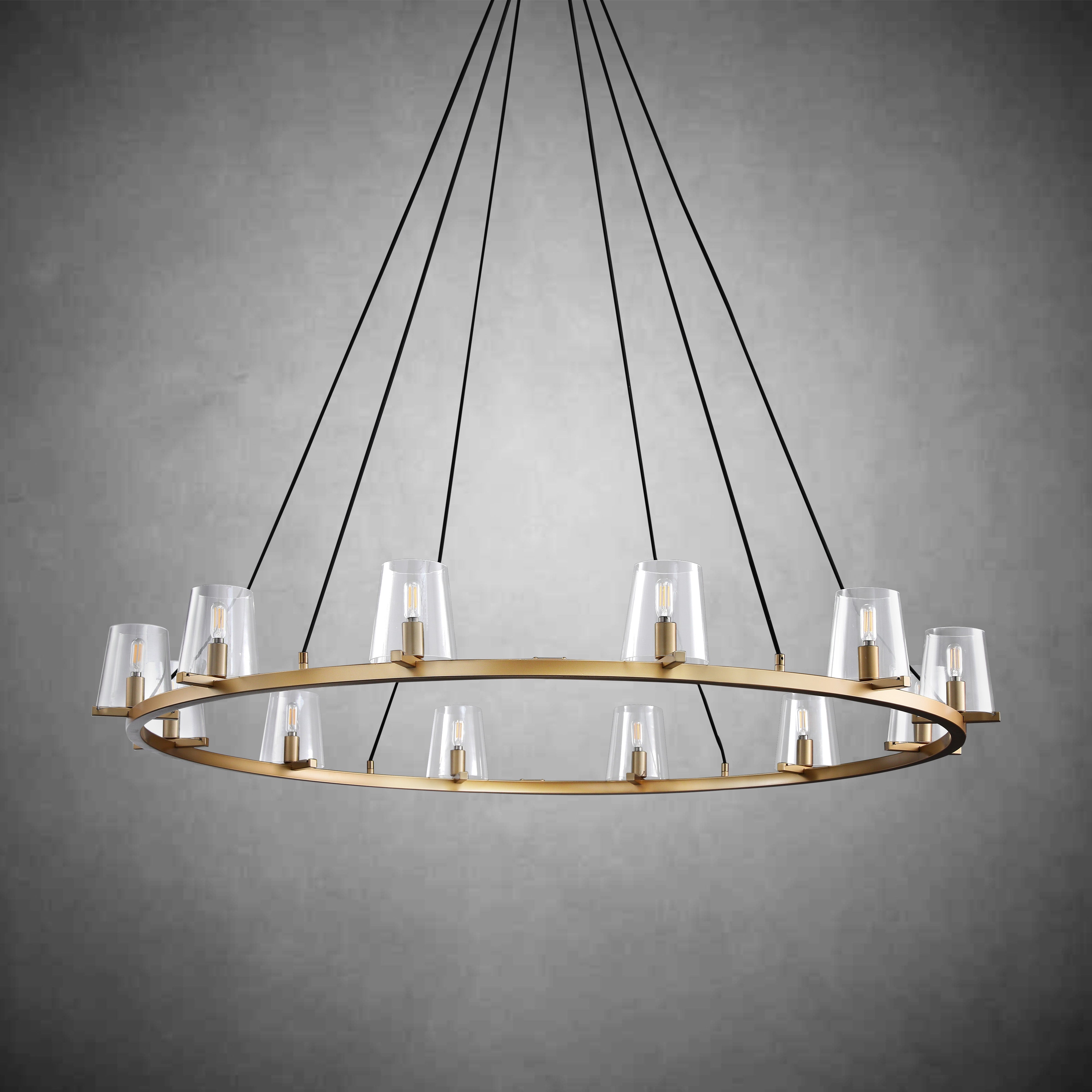 Joshua Round Chandelier