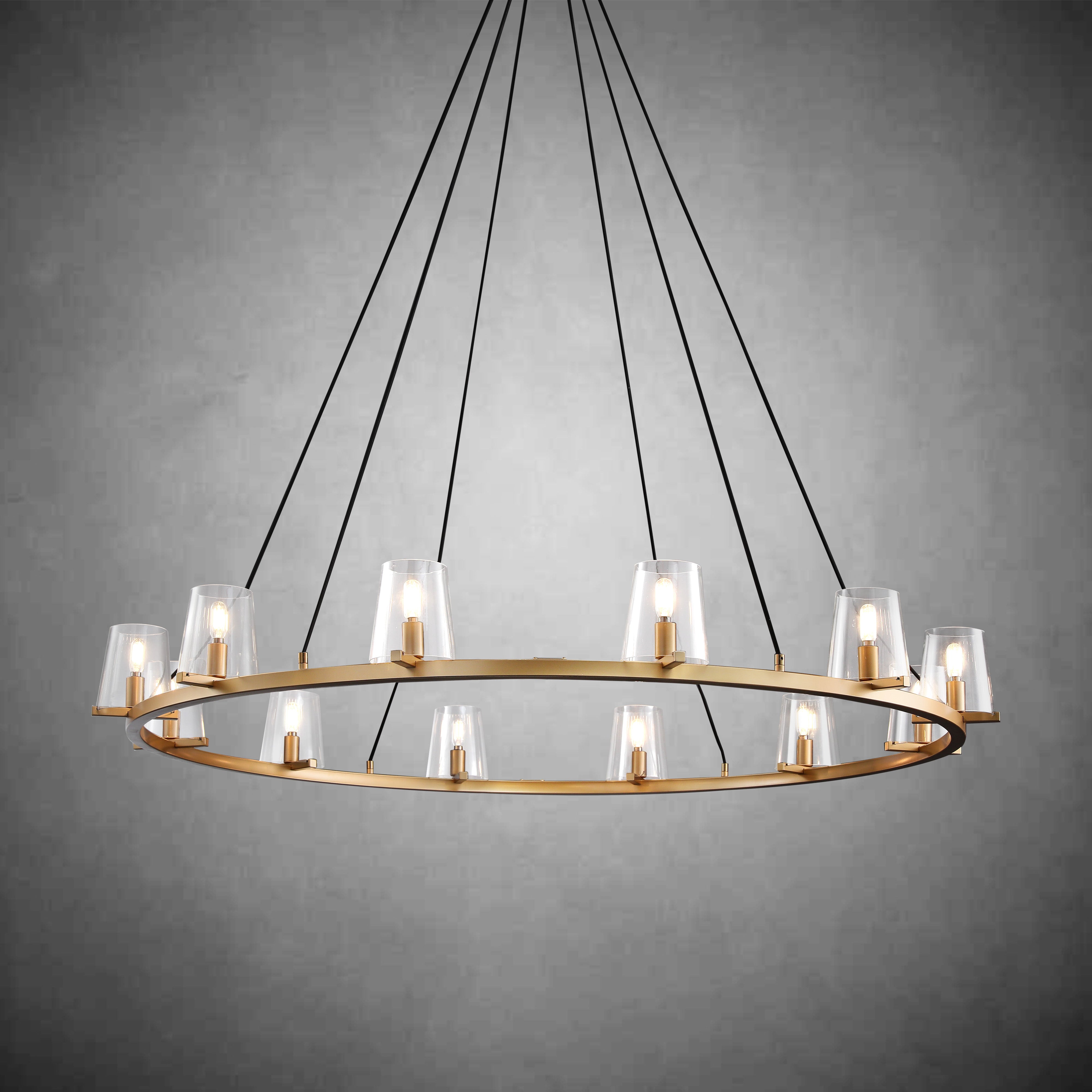 Joshua Round Chandelier