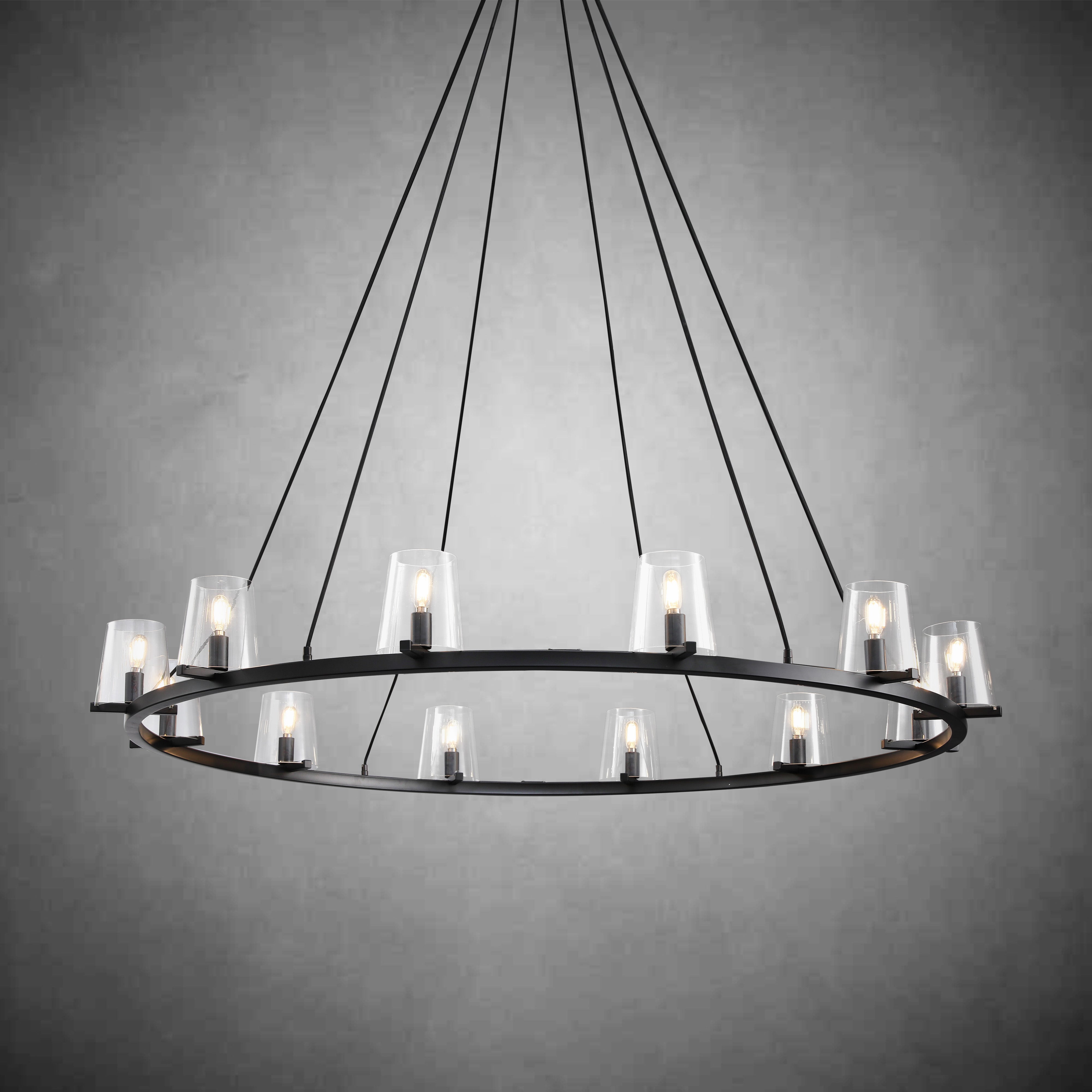 Joshua Round Chandelier