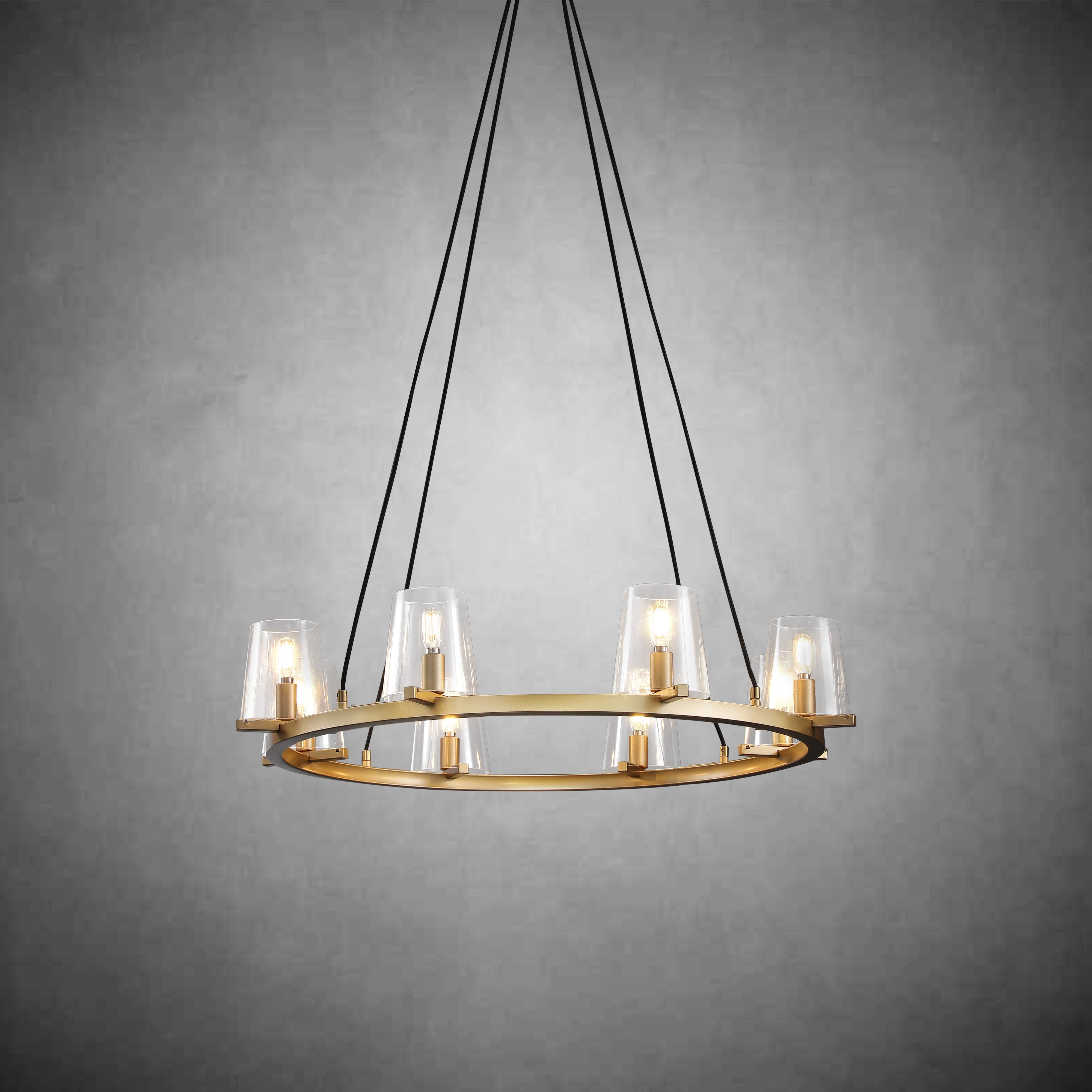 Joshua Round Chandelier
