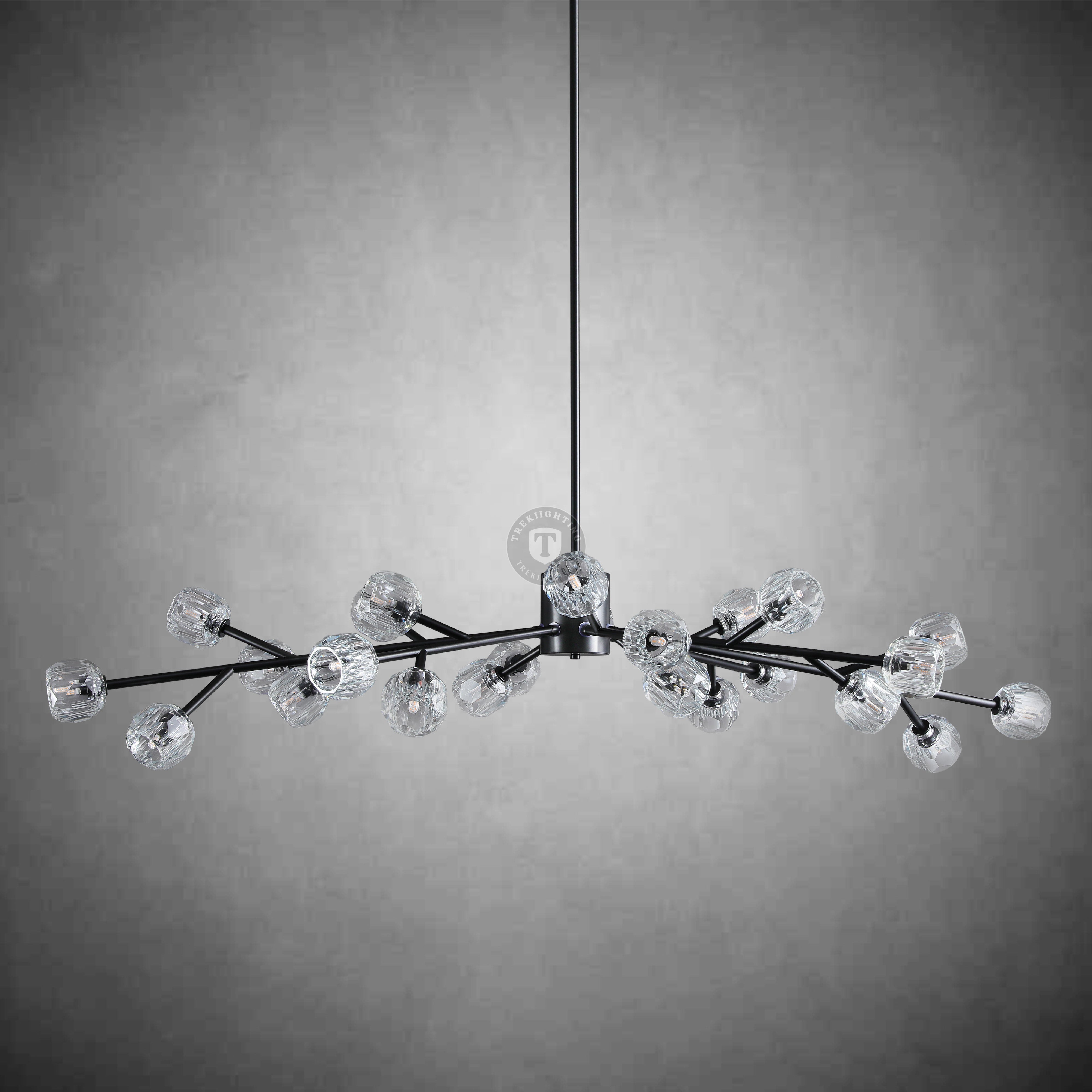 Boulo De Cristal Glass Round Chandelier