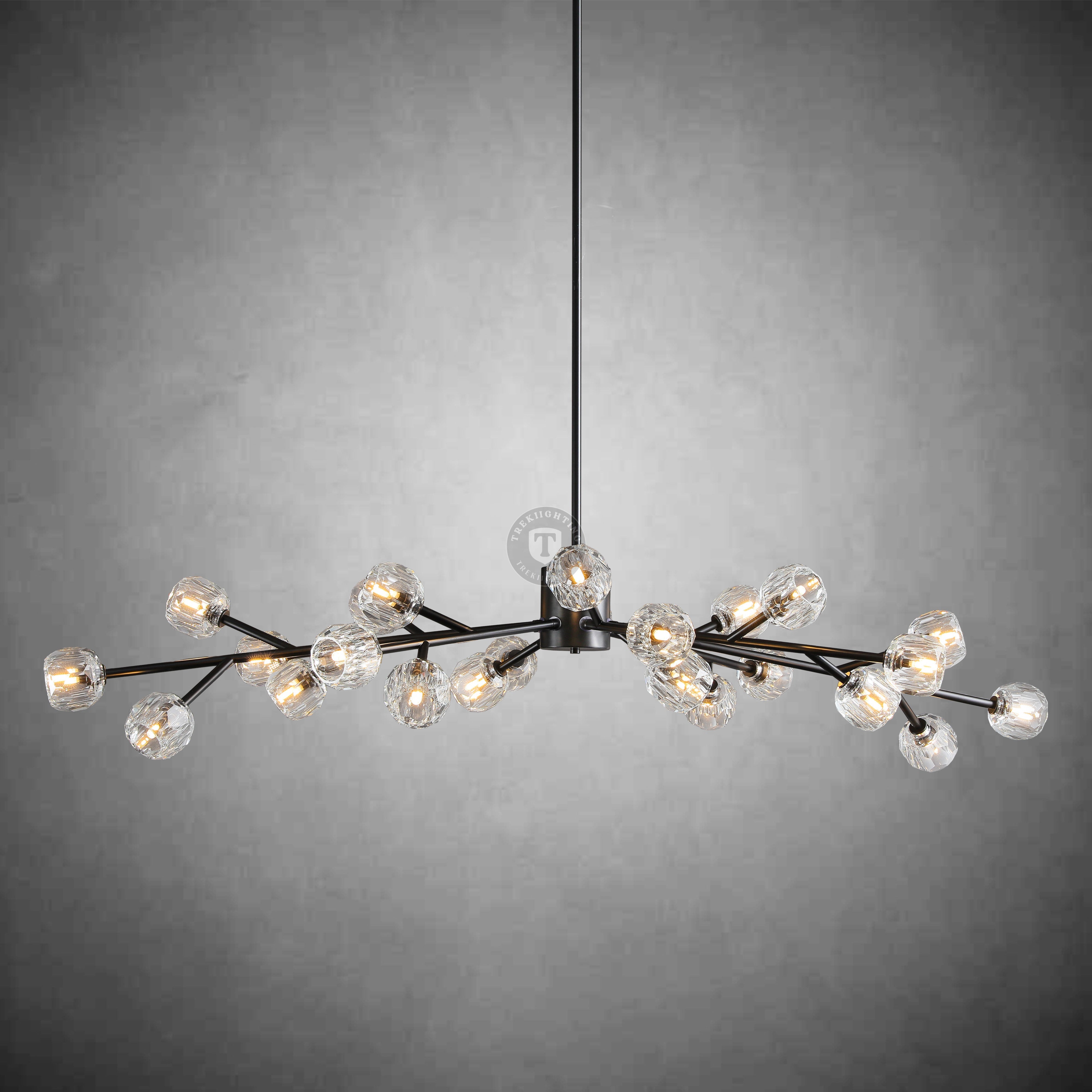 Boulo De Cristal Glass Round Chandelier