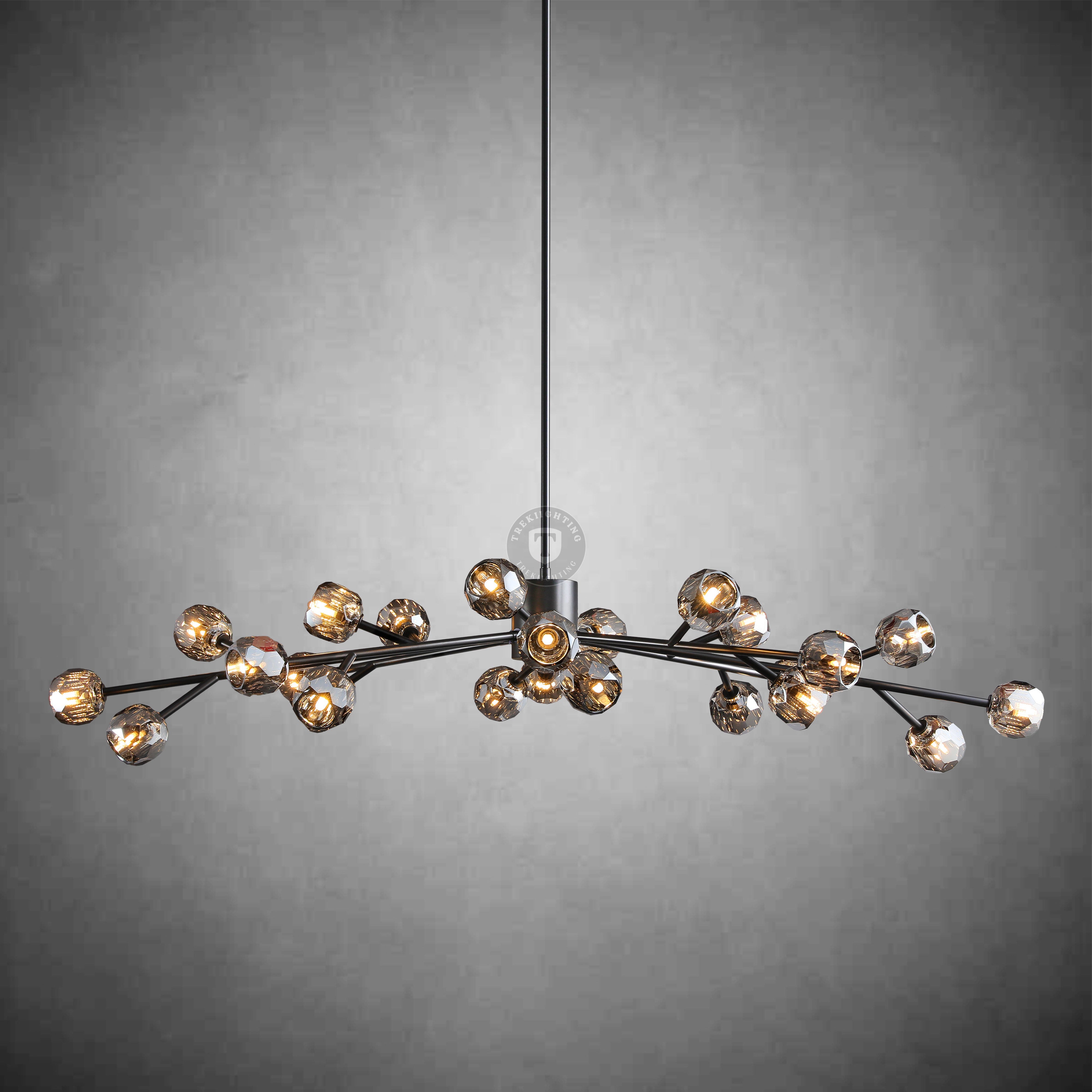 Boulo De Cristal Glass Round Chandelier
