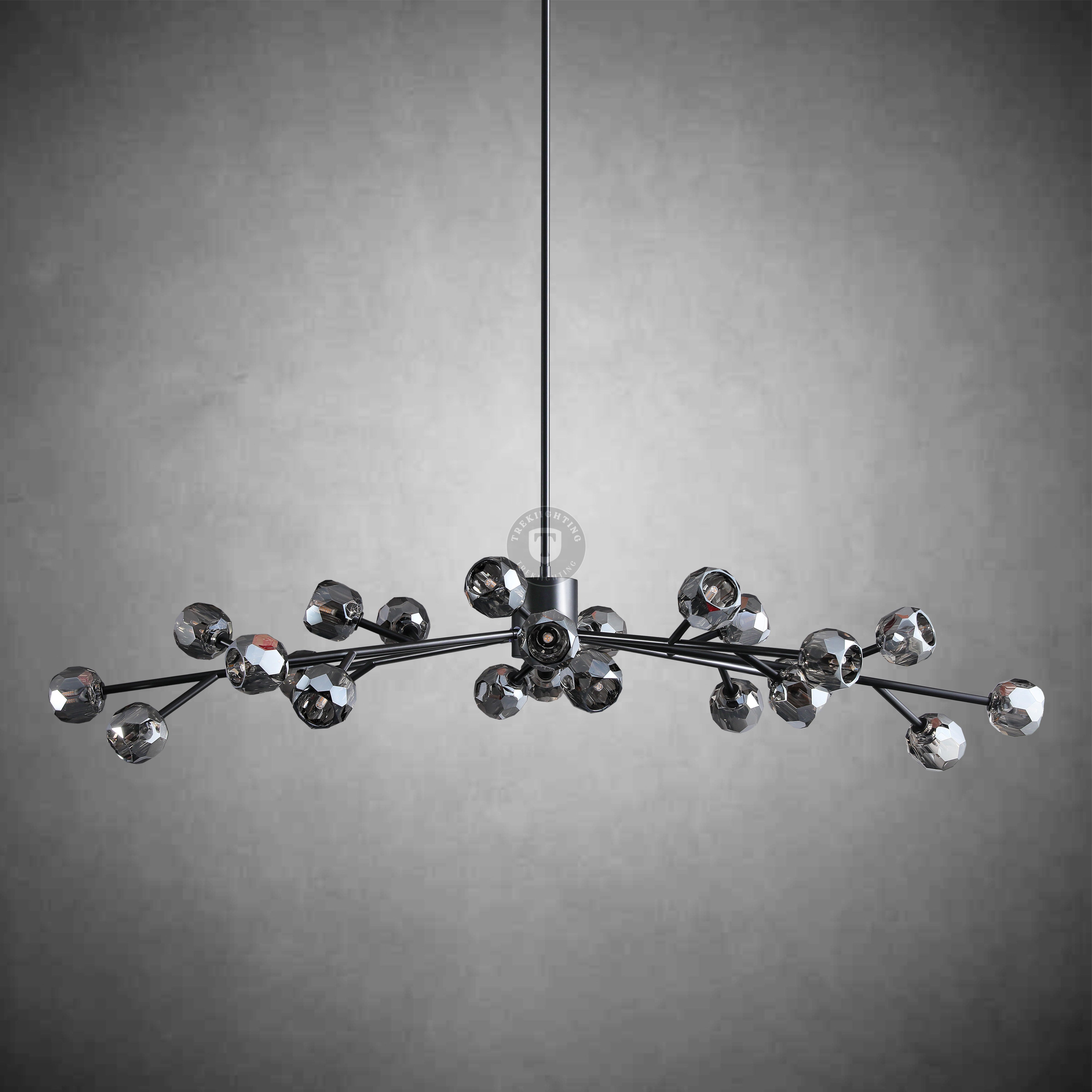 Boulo De Cristal Glass Round Chandelier