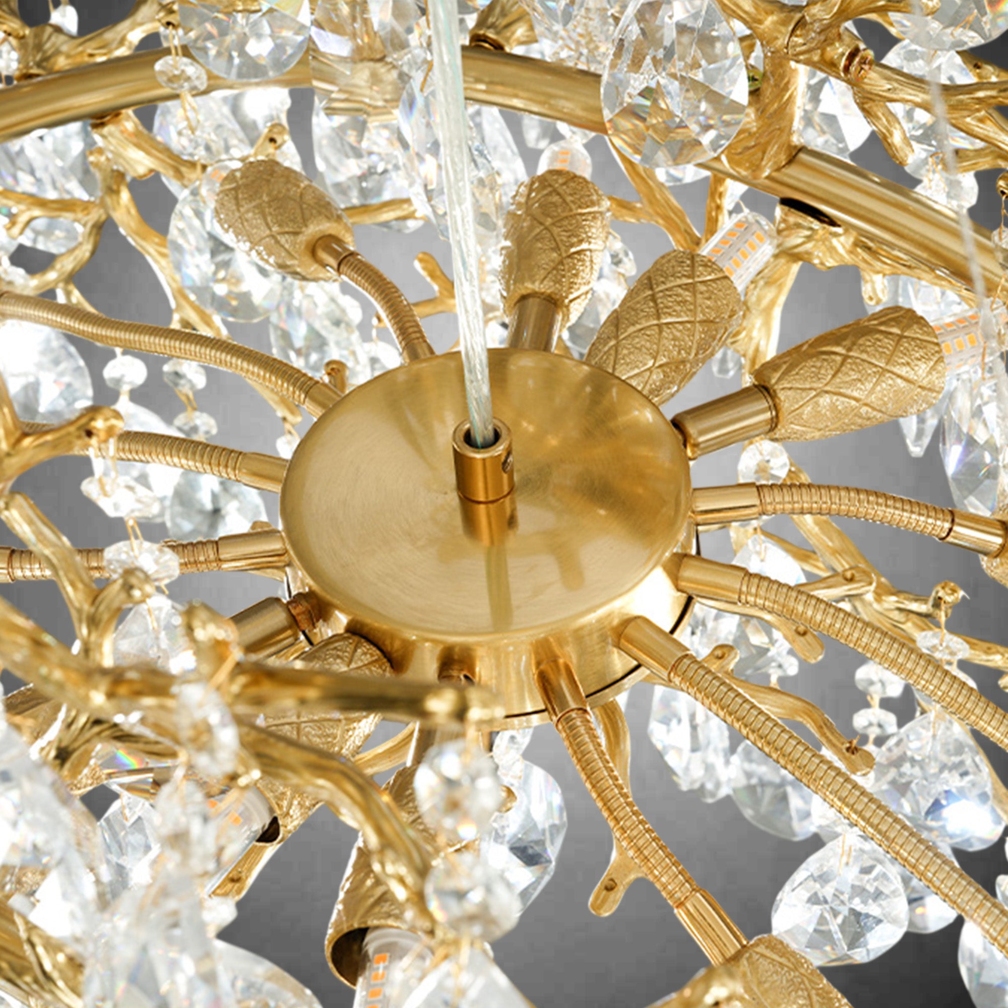 Modern Tree Crystal Chandelier