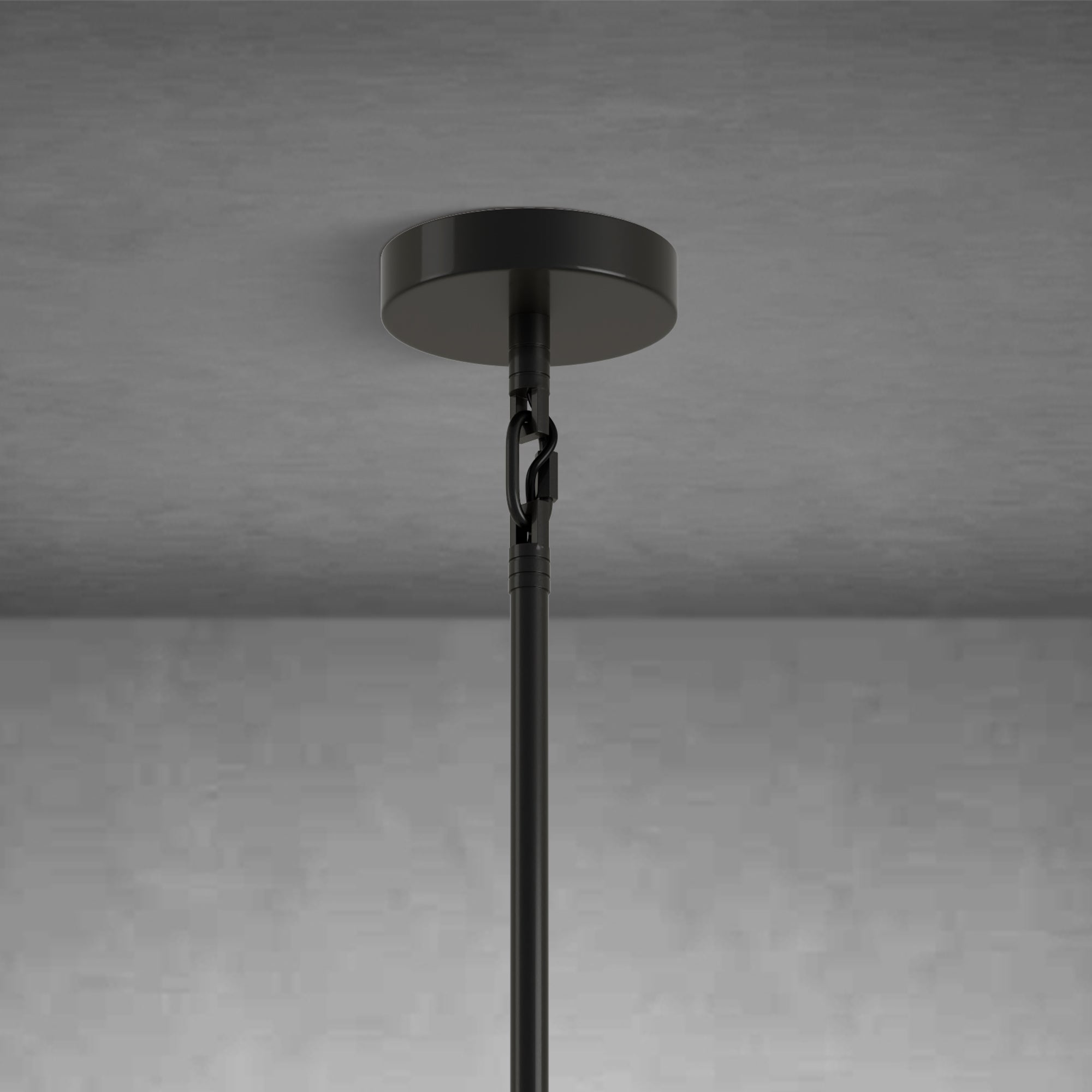 48" Round Brass Crystal Chandelier