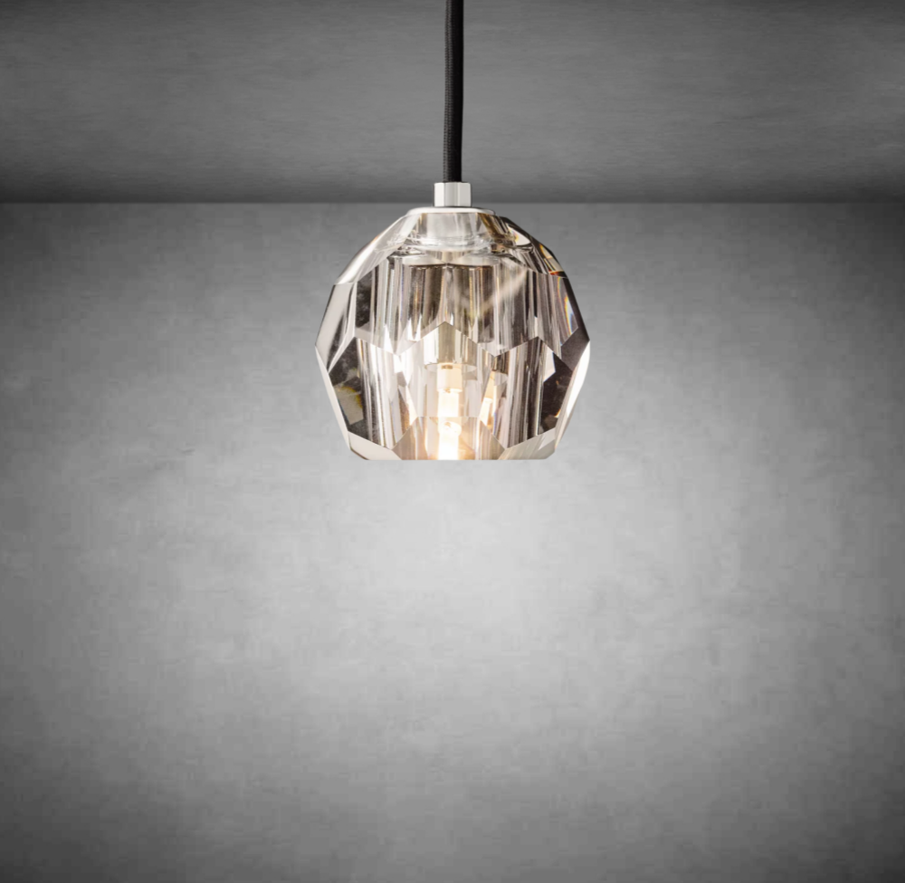 Boulo De Cristal Glass Cord Pendant