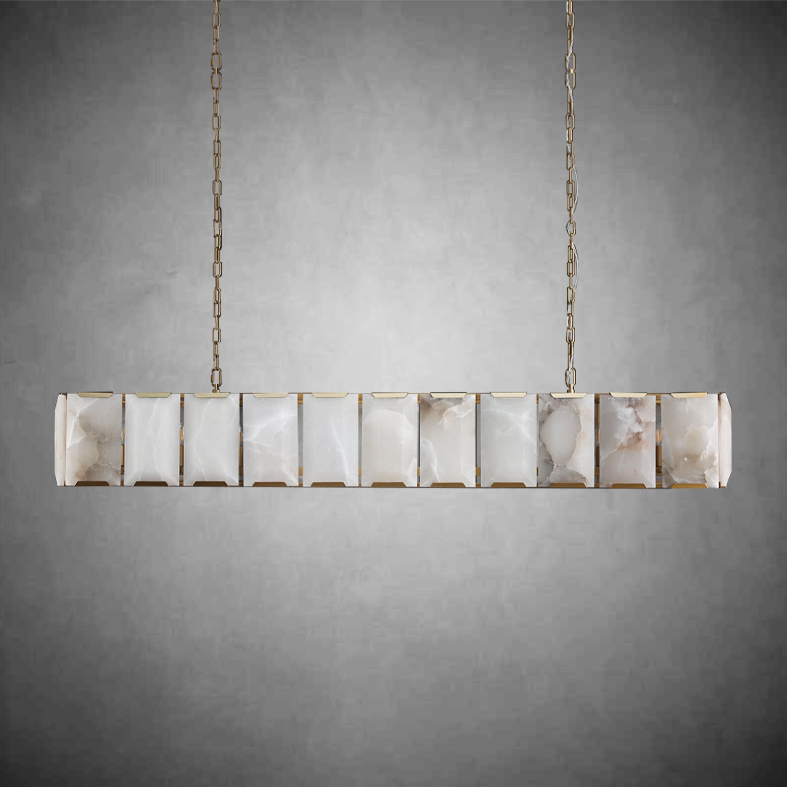 Harley Calcite Rectangular Chandelier