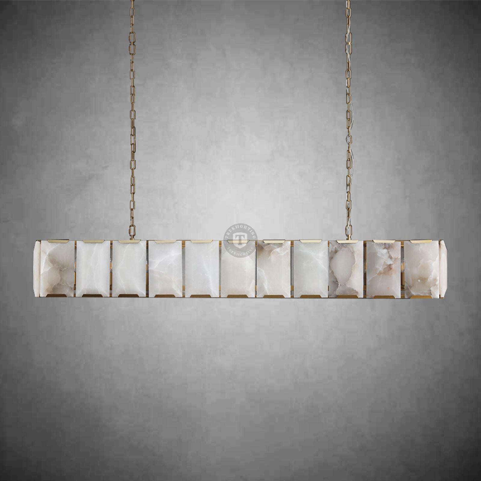 Harley Calcite Rectangular Chandelier
