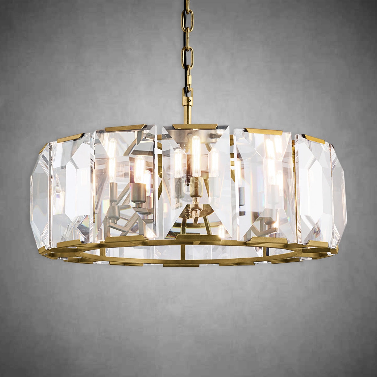 Harley Crystal Round Chandelier