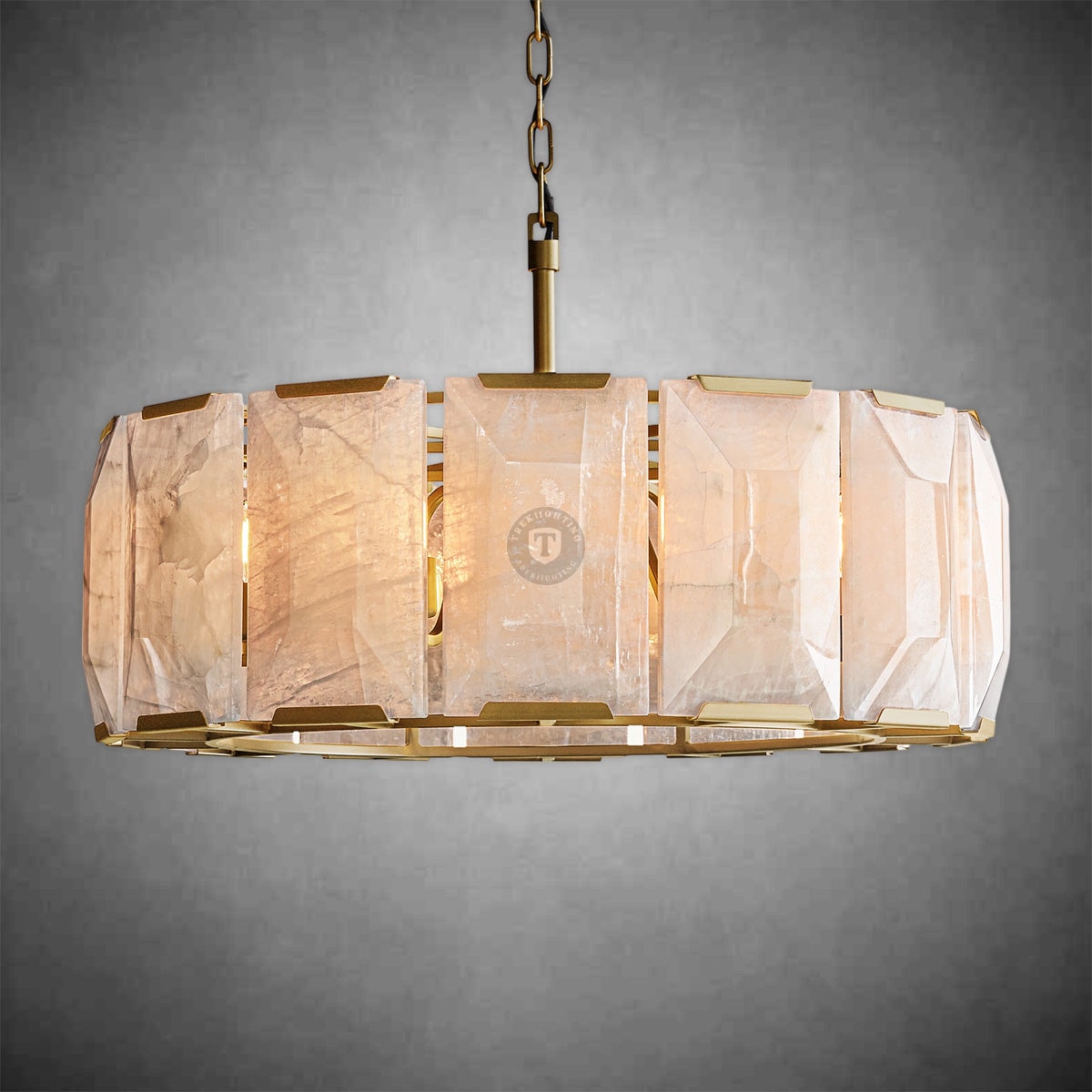 Harley Calcite Round Chandelier