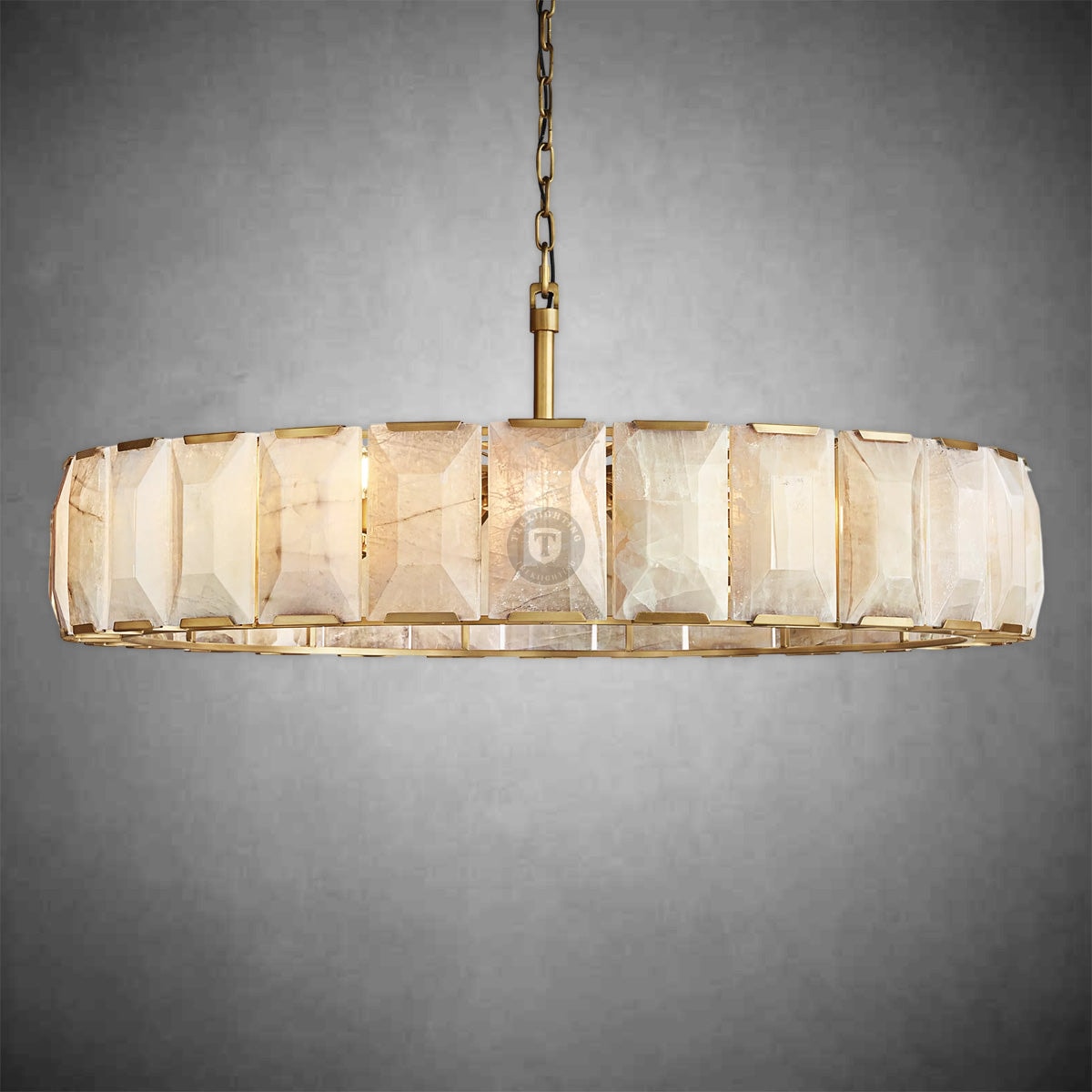 Harley Calcite Round Chandelier