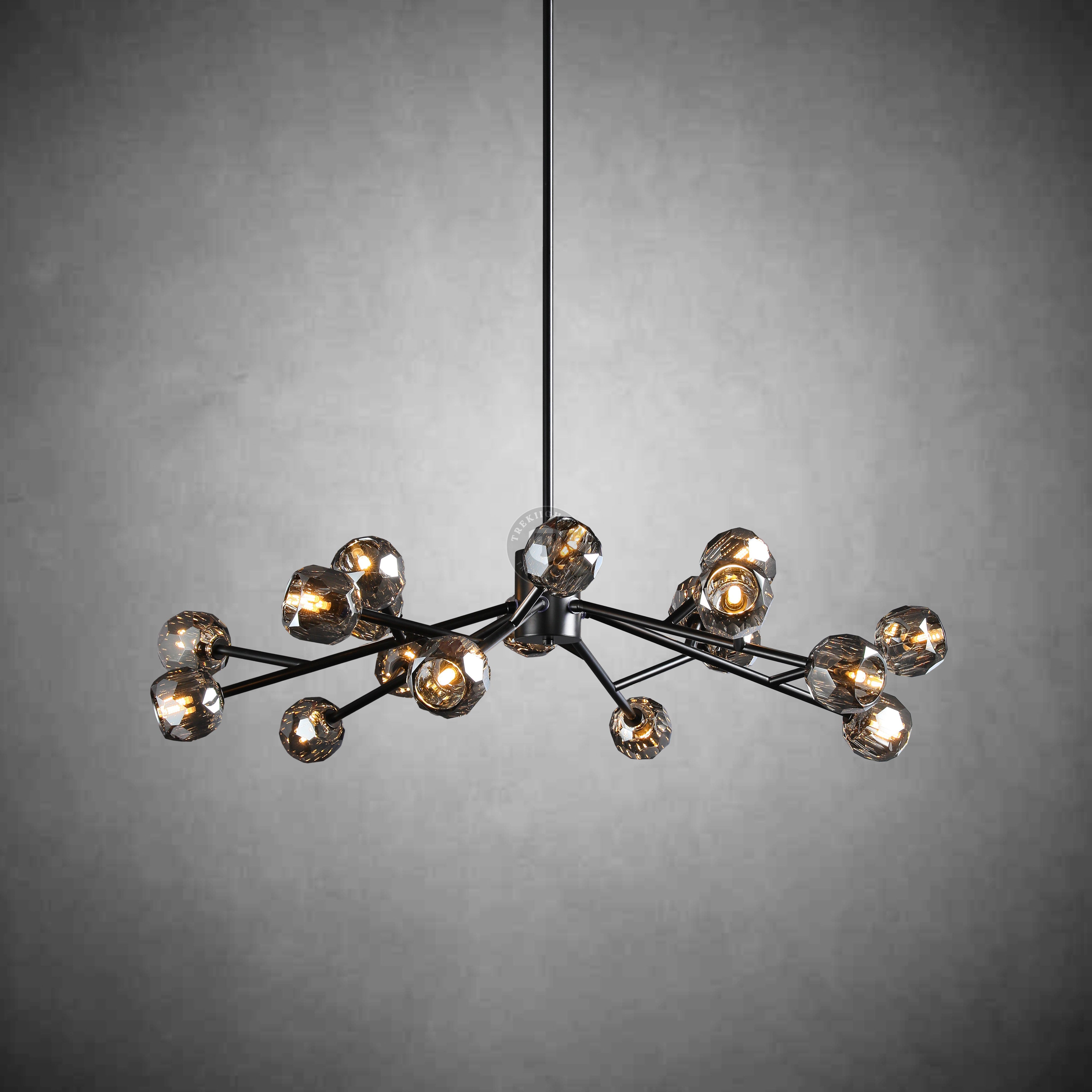 Boulo De Cristal Glass Round Chandelier