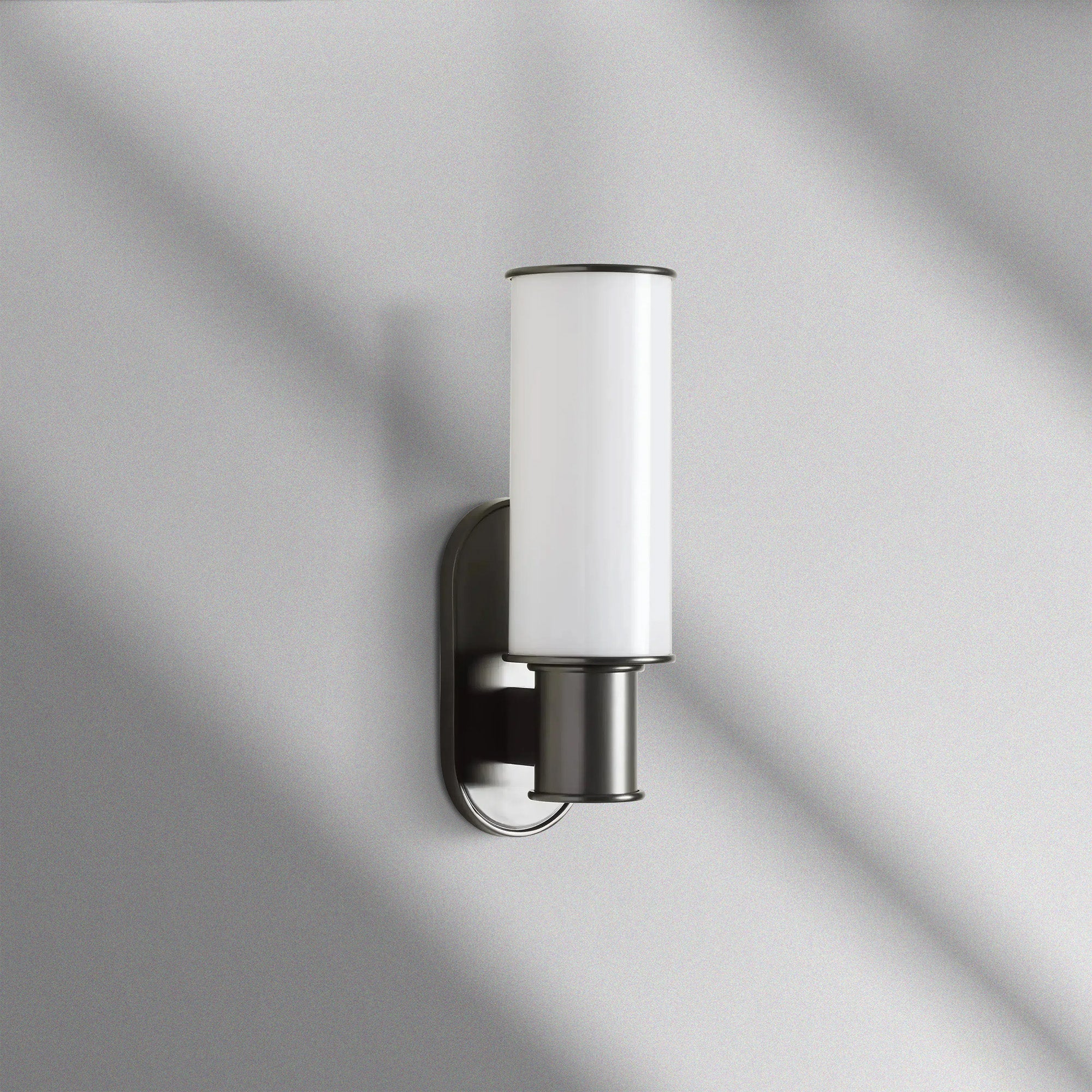 Harlin Modern Milk Glass Wall Sconce