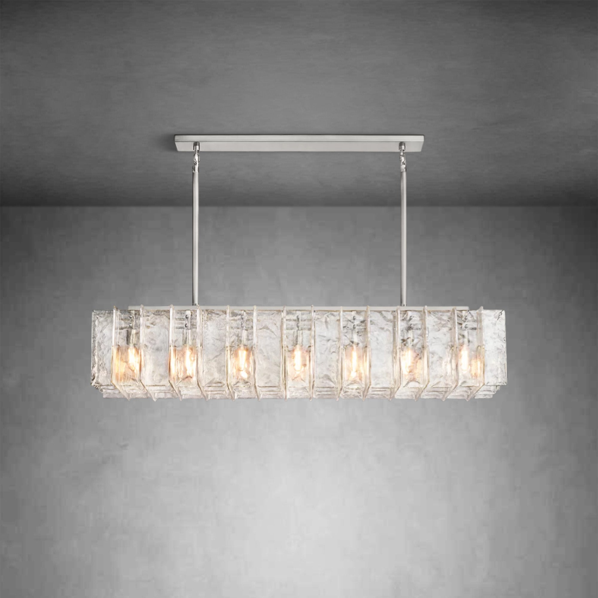 Latice Rectangular Chandelier