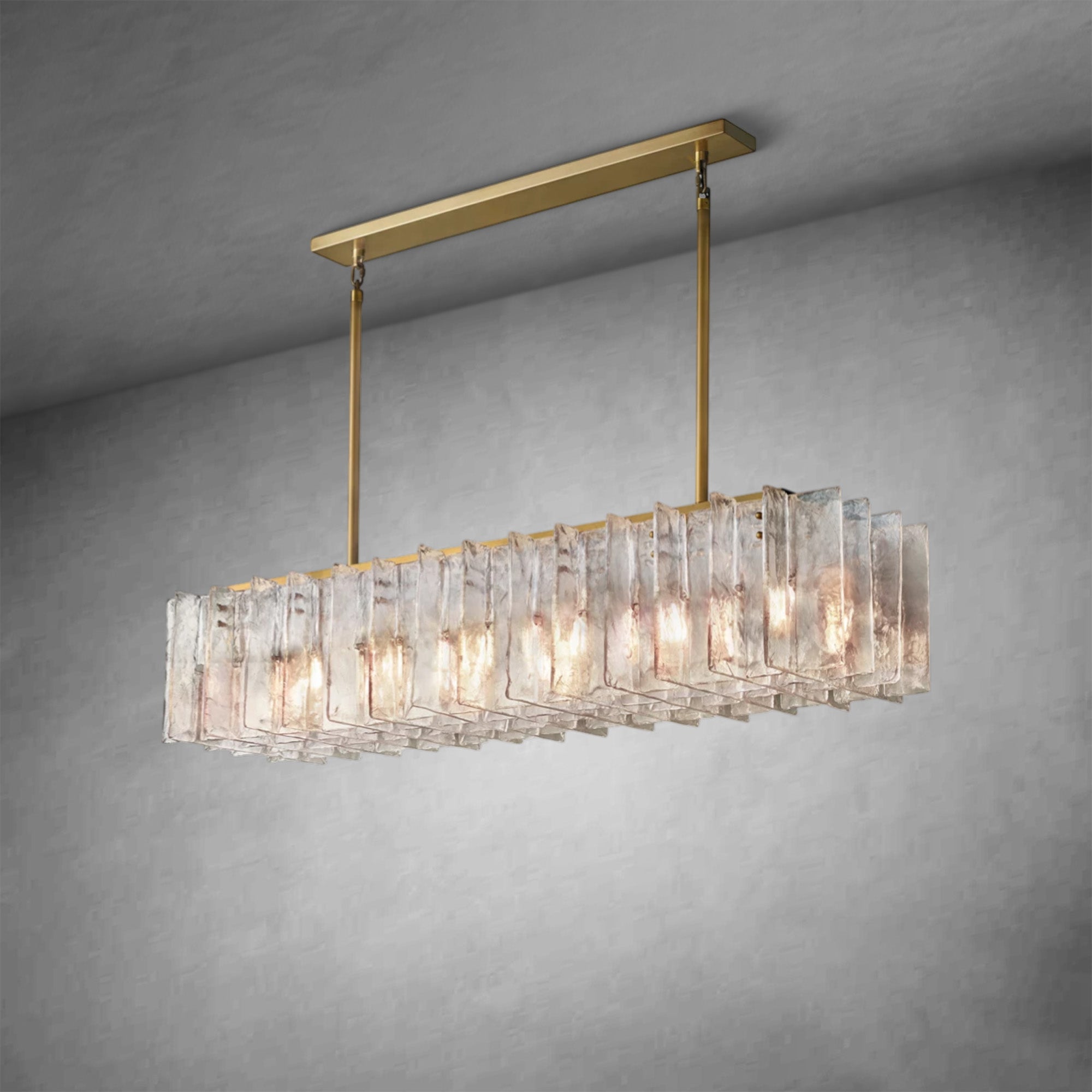 Latice Rectangular Chandelier