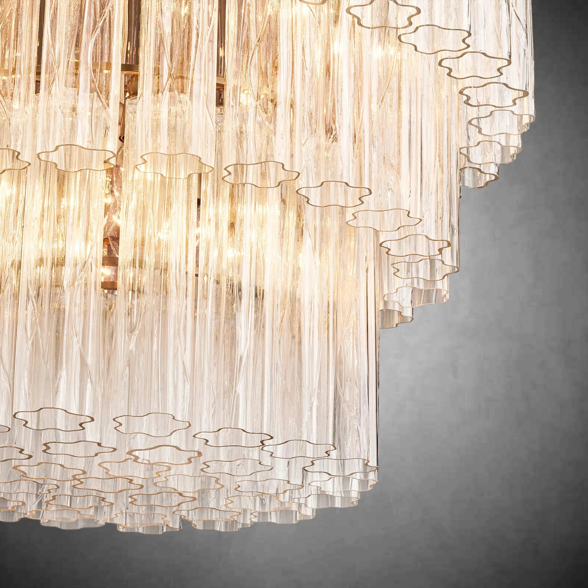 Charlotte Three-Tier Round Chandelier